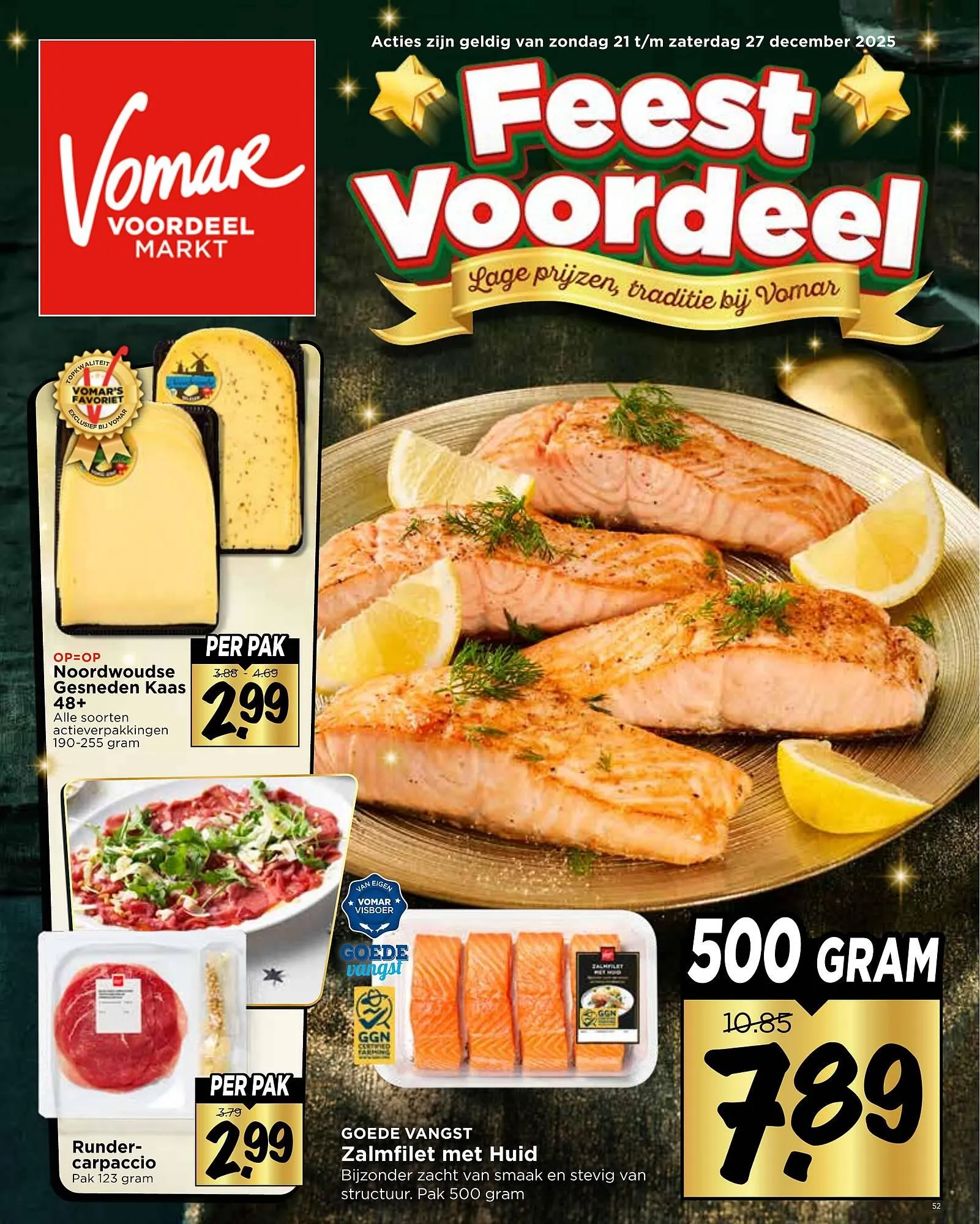 Vomar Voordeelmarkt folder van 21 december tot 27 december 2025 - Folder pagina 1
