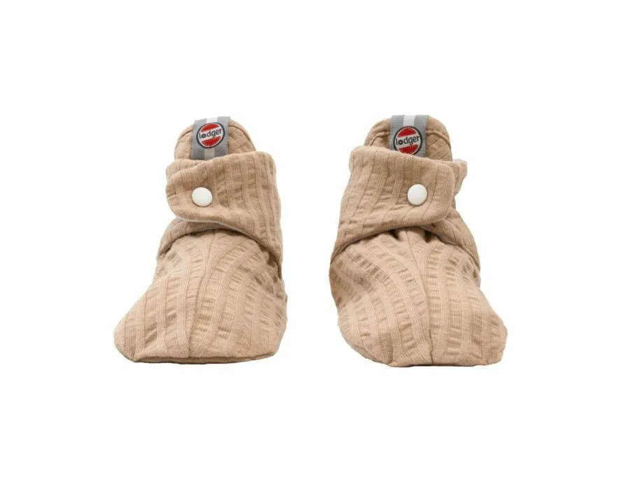 Babysloffen Lodger LOCMAR23 Slipper Seersucker Beige