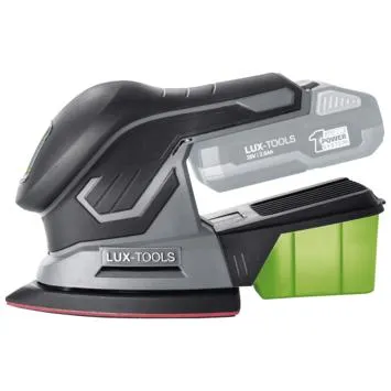 LUX 20V accu handpalmschuurmachine (zonder accu)
