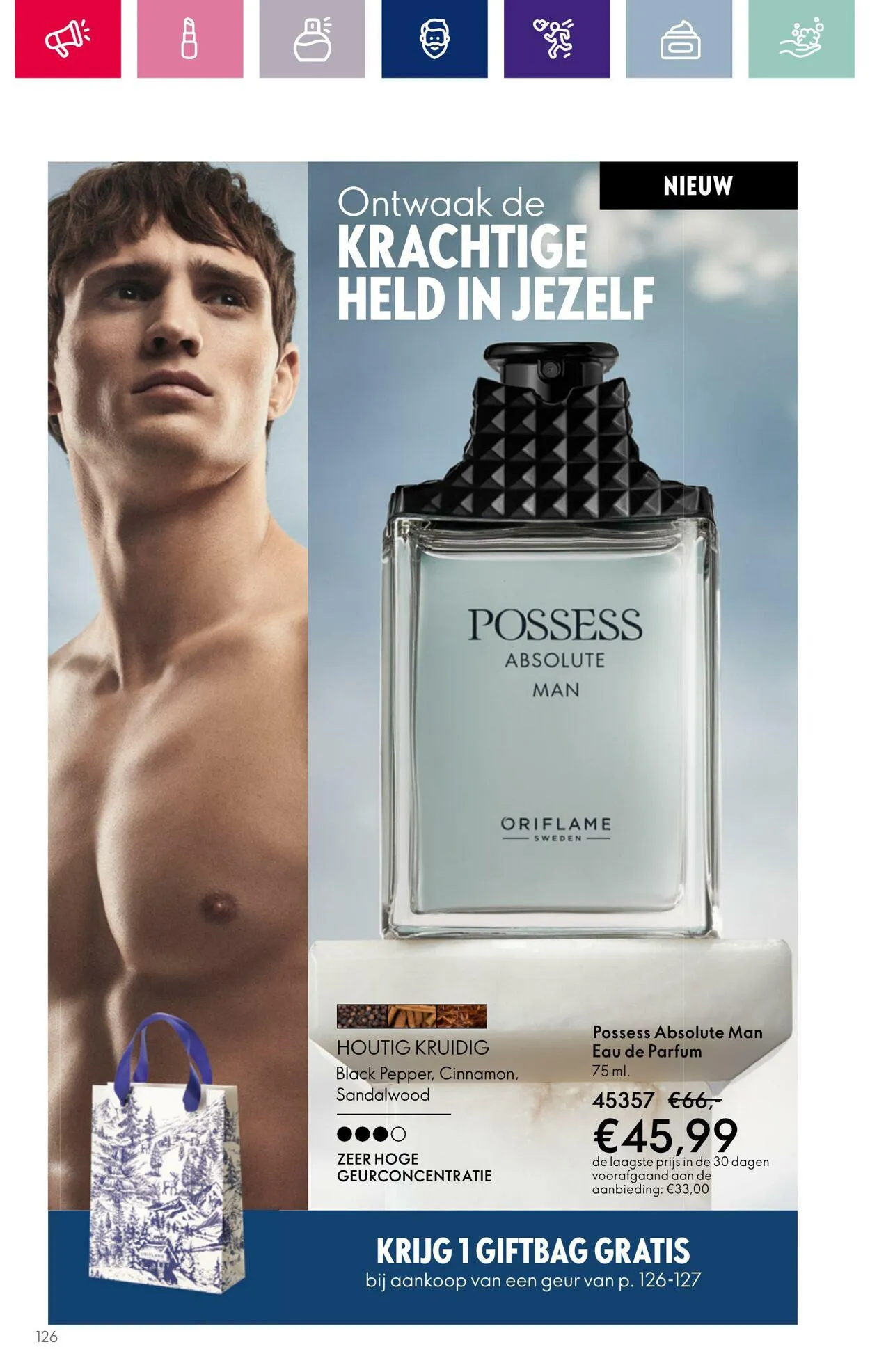 Oriflame Actuele folder van 29 november tot 19 december 2023 - Folder pagina 126