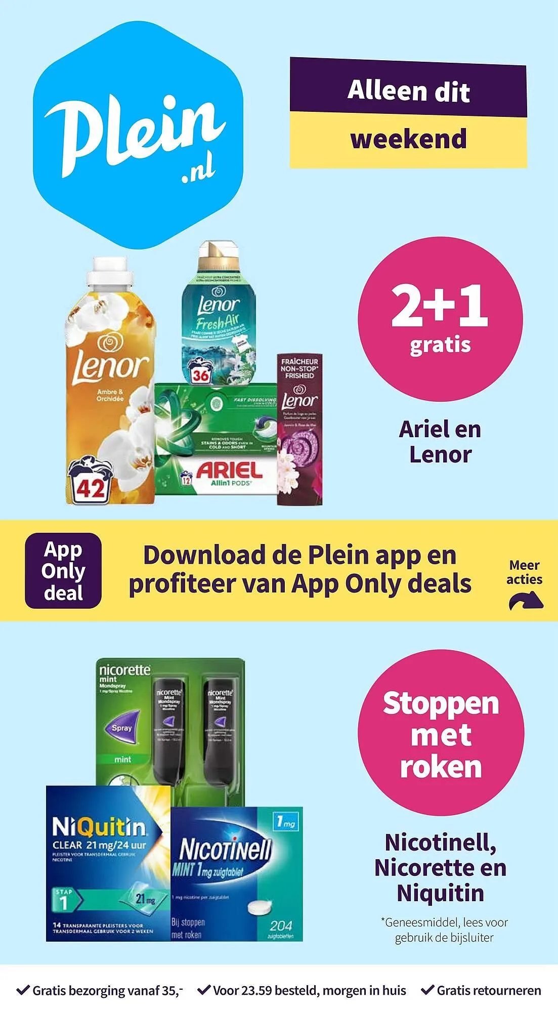 Plein.nl folder van 2 januari tot 4 januari 2026 - Folder pagina 1