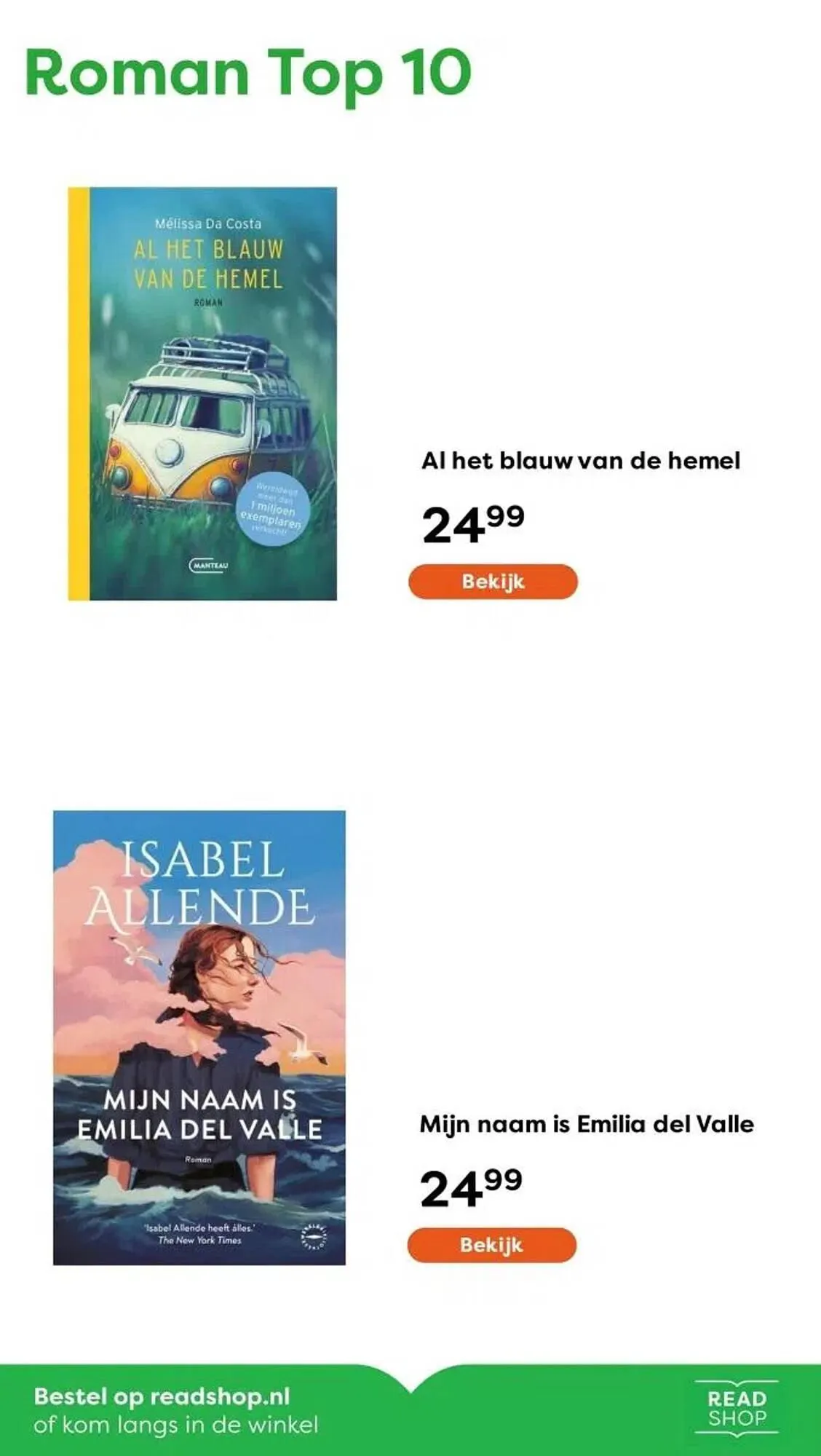 The Read Shop folder van 19 mei tot 25 mei 2025 - Folder pagina 3