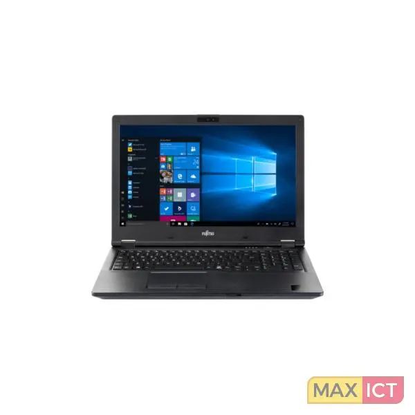 Fujitsu LIFEBOOK E5510 Notebook Zwart 39,6 cm (15.6") 1920 x 1080 Pixels Intel® 10de generatie Core™ i5 8 GB DDR4-SDRAM 256 GB SSD Wi-Fi 6 (802.11ax) Windows 10 Pro