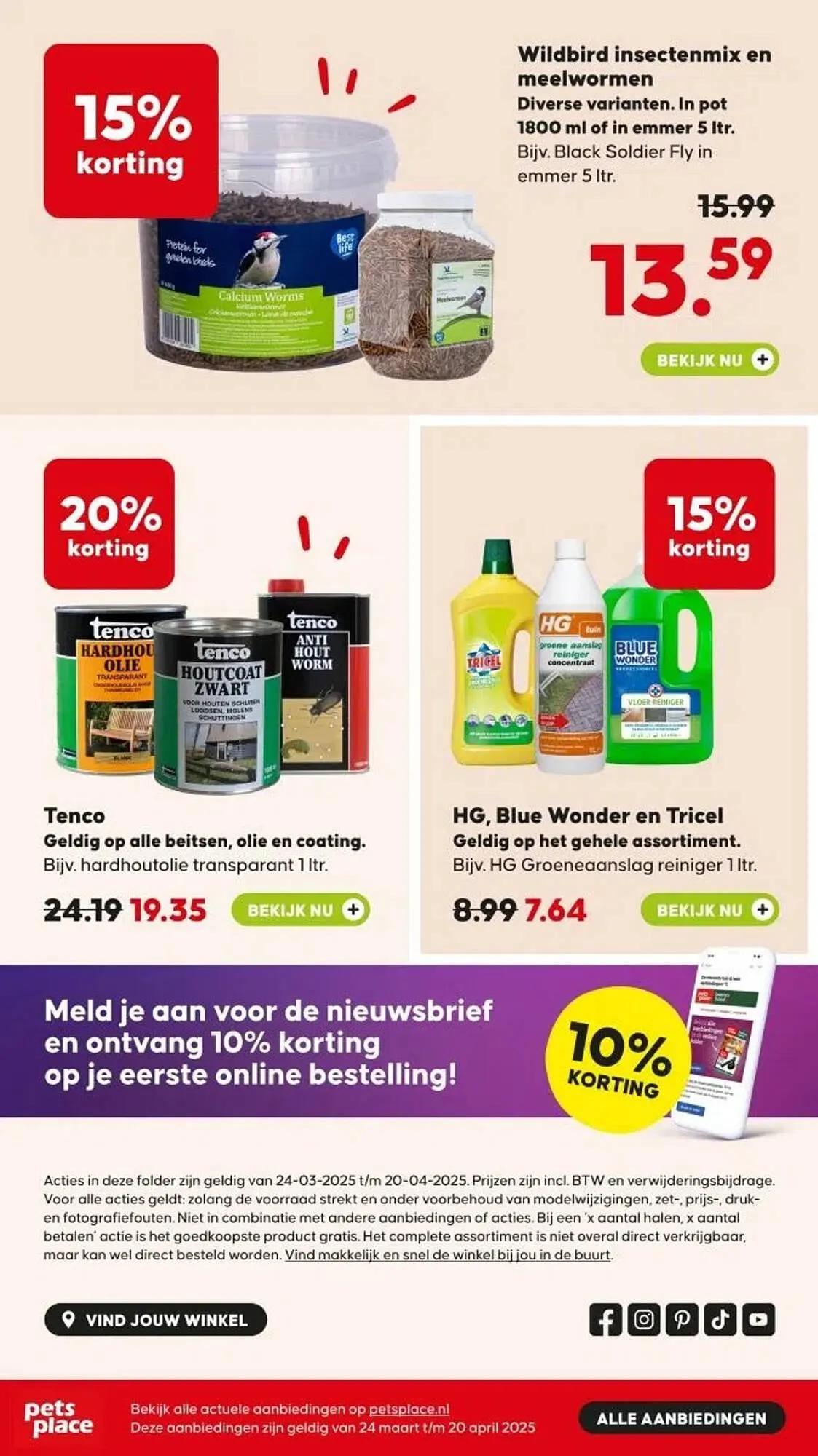 Pets Place folder van 6 april tot 15 april 2025 - Folder pagina 23