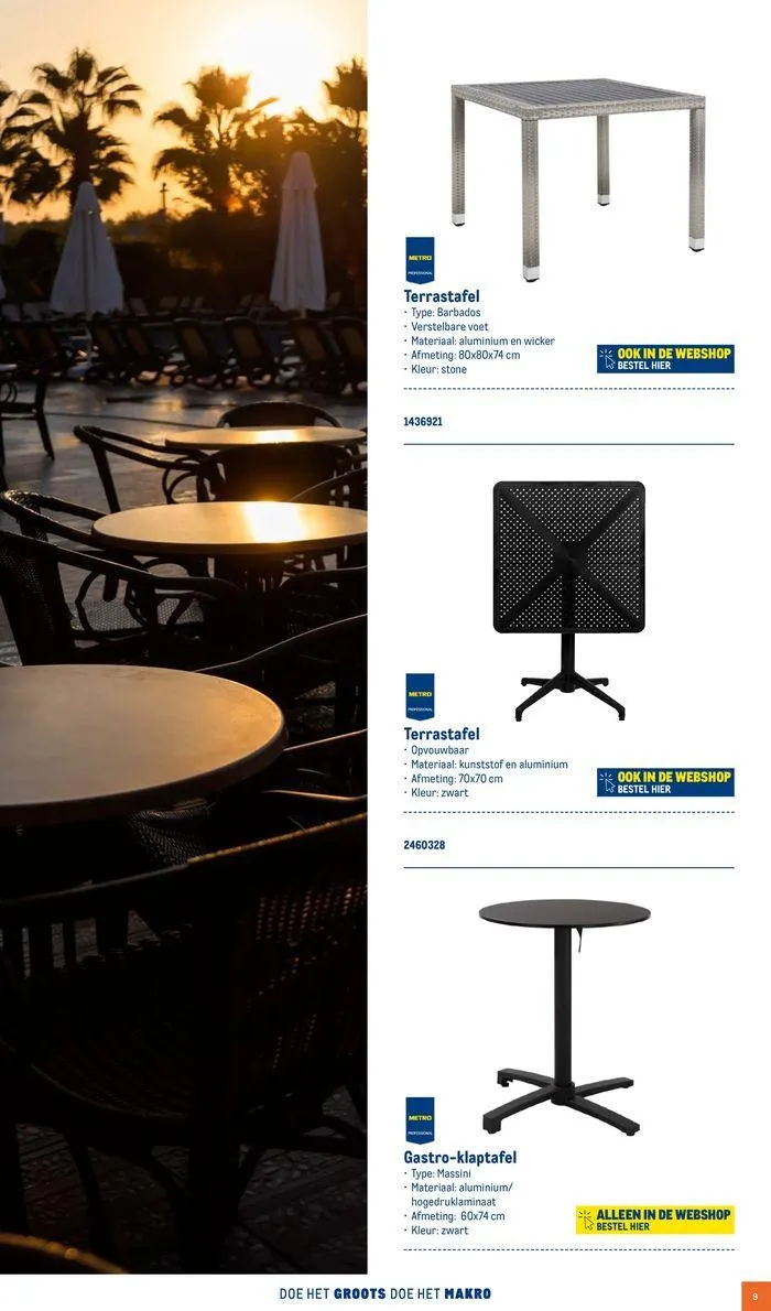 Terras & BBQ van 20 september tot 4 oktober 2024 - Folder pagina 9