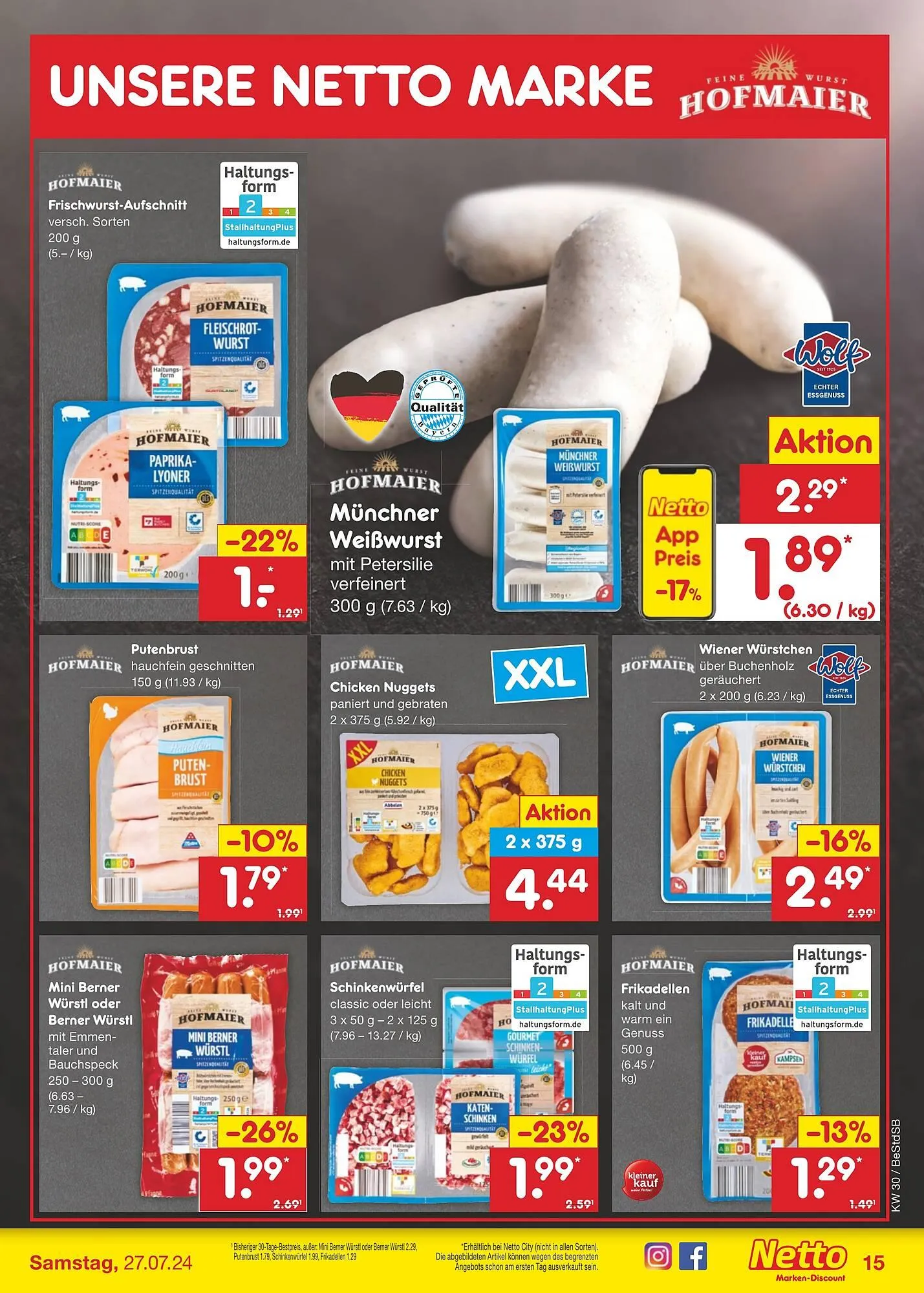 Netto Marken-Discount DE folder van 22 juli tot 27 juli 2024 - Folder pagina 17