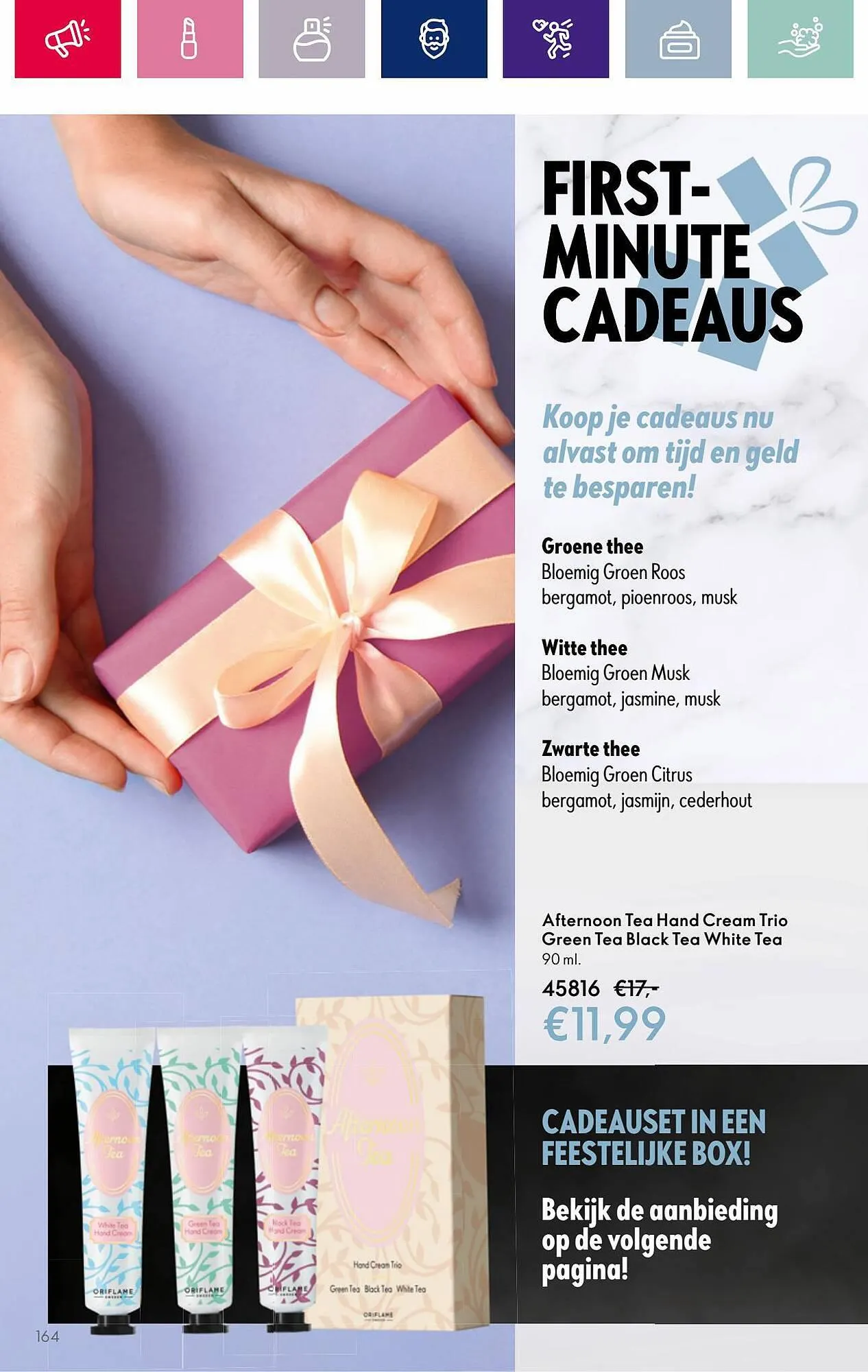 Oriflame folder van 25 oktober tot 7 november 2023 - Folder pagina 164