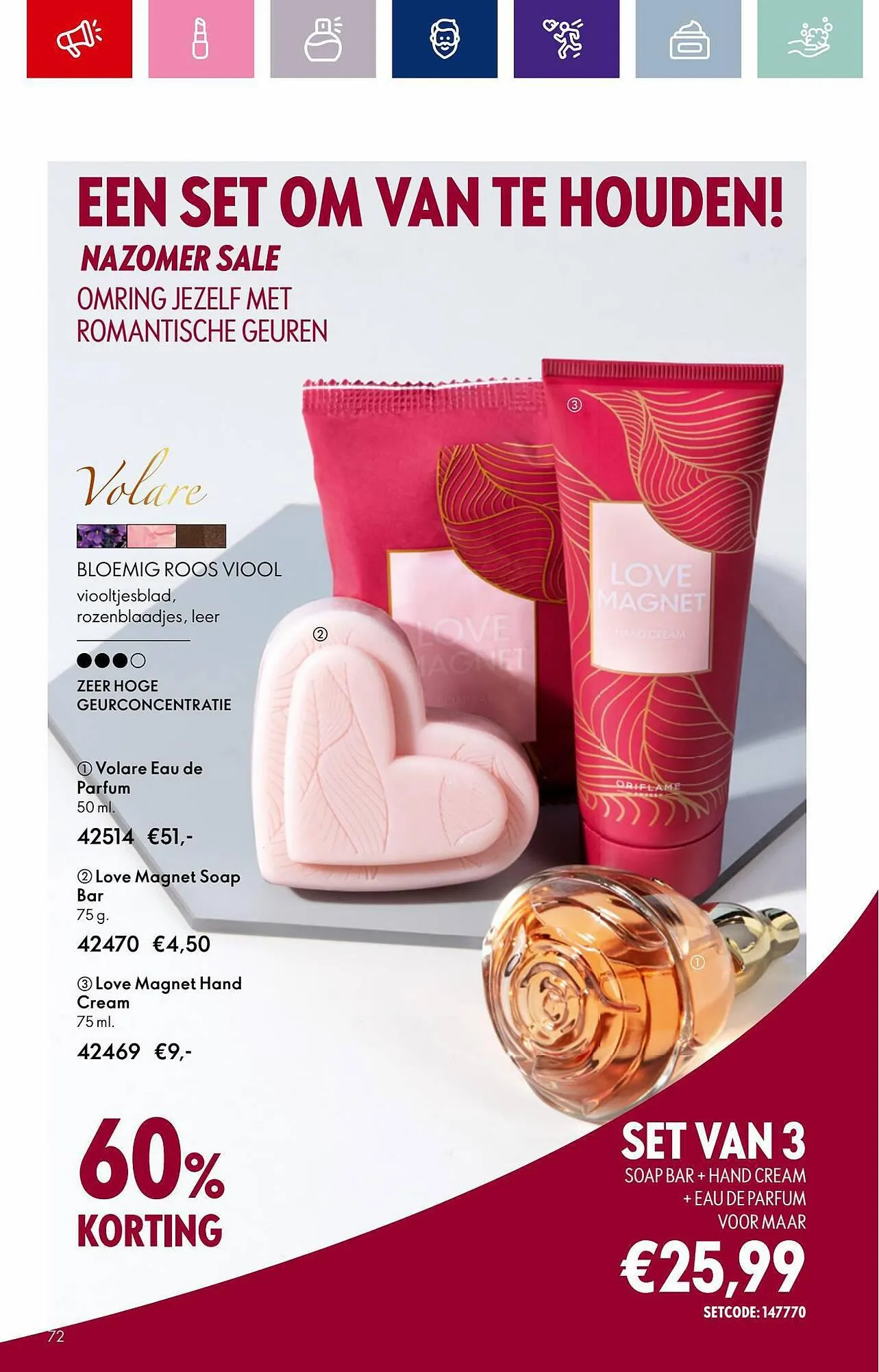 Oriflame folder van 12 september tot 3 oktober 2023 - Folder pagina 72