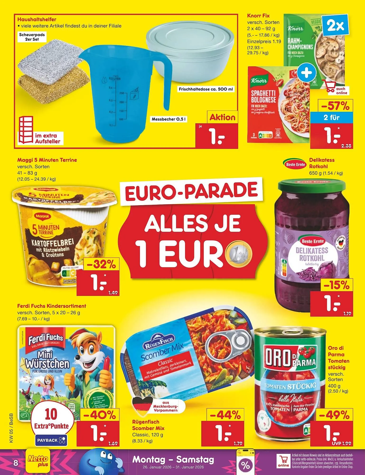 Netto Marken-Discount DE folder van 26 januari tot 1 februari 2026 - Folder pagina 10