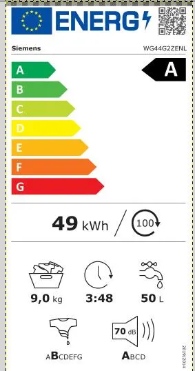 Siemens WG44G2ZENL extra klasse model