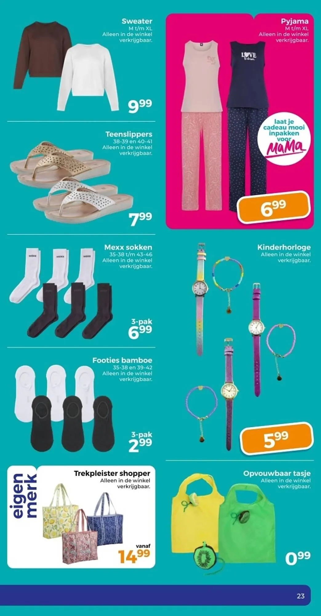 Trekpleister folder van 28 april tot 3 mei 2026 - Folder pagina 23