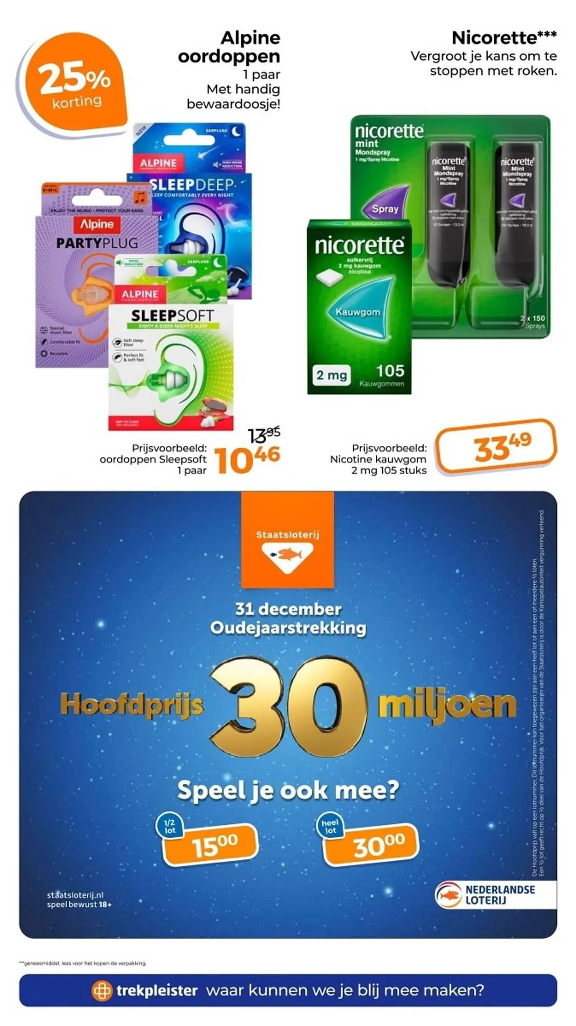 Trekpleister folder van 30 december tot 4 januari 2026 - Folder pagina 35