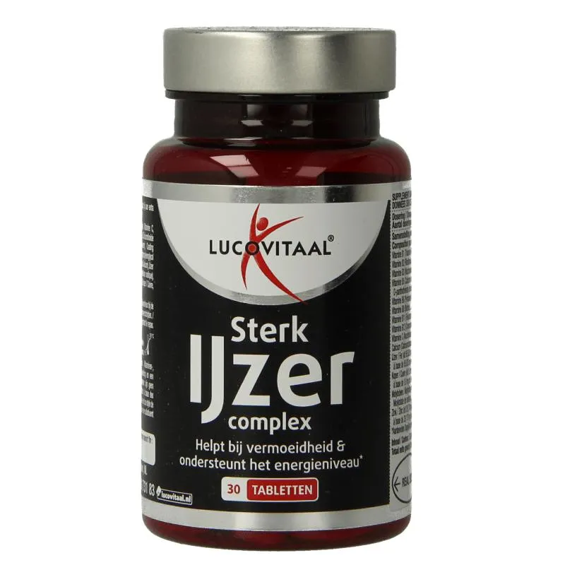 Lucovitaal Sterk ijzer complex 30 tabletten