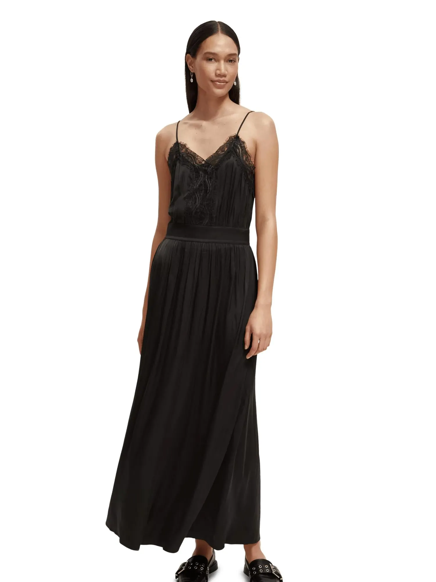 Camisole strap maxi dress