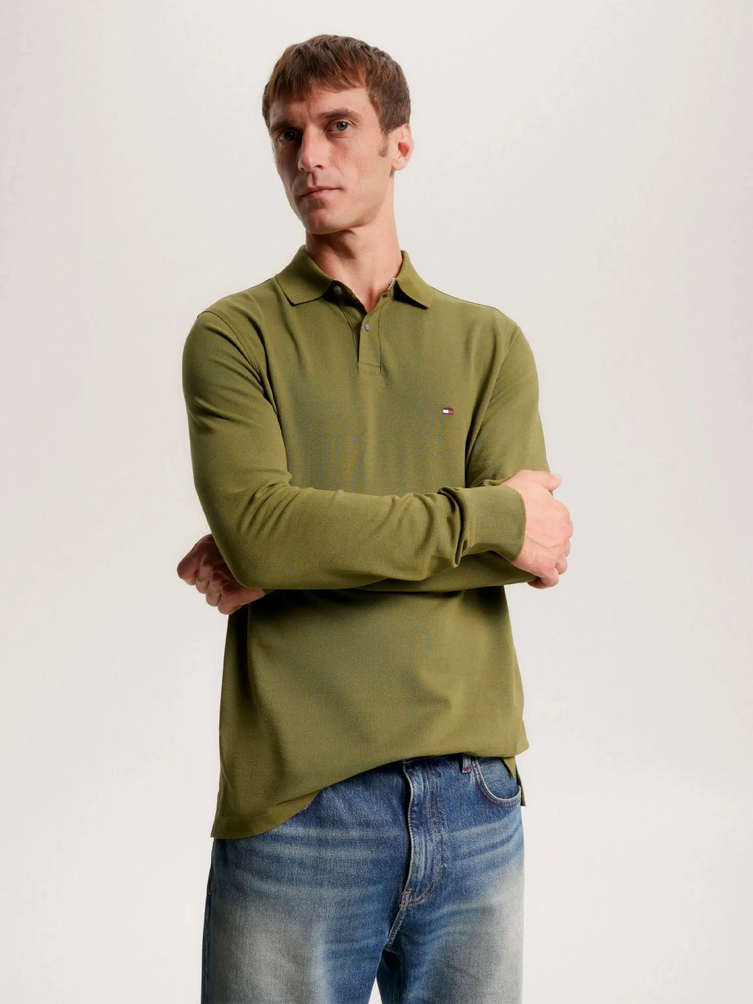 Polo Lange Mouw Putting Green