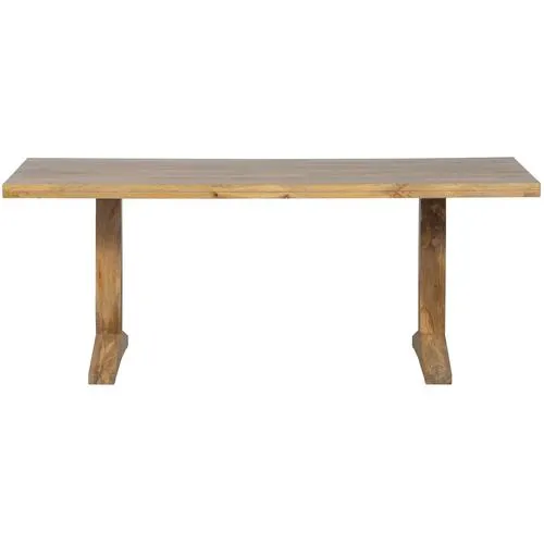 vtwonen eettafel Deck - Mango Hout - Naturel - 78x200x90