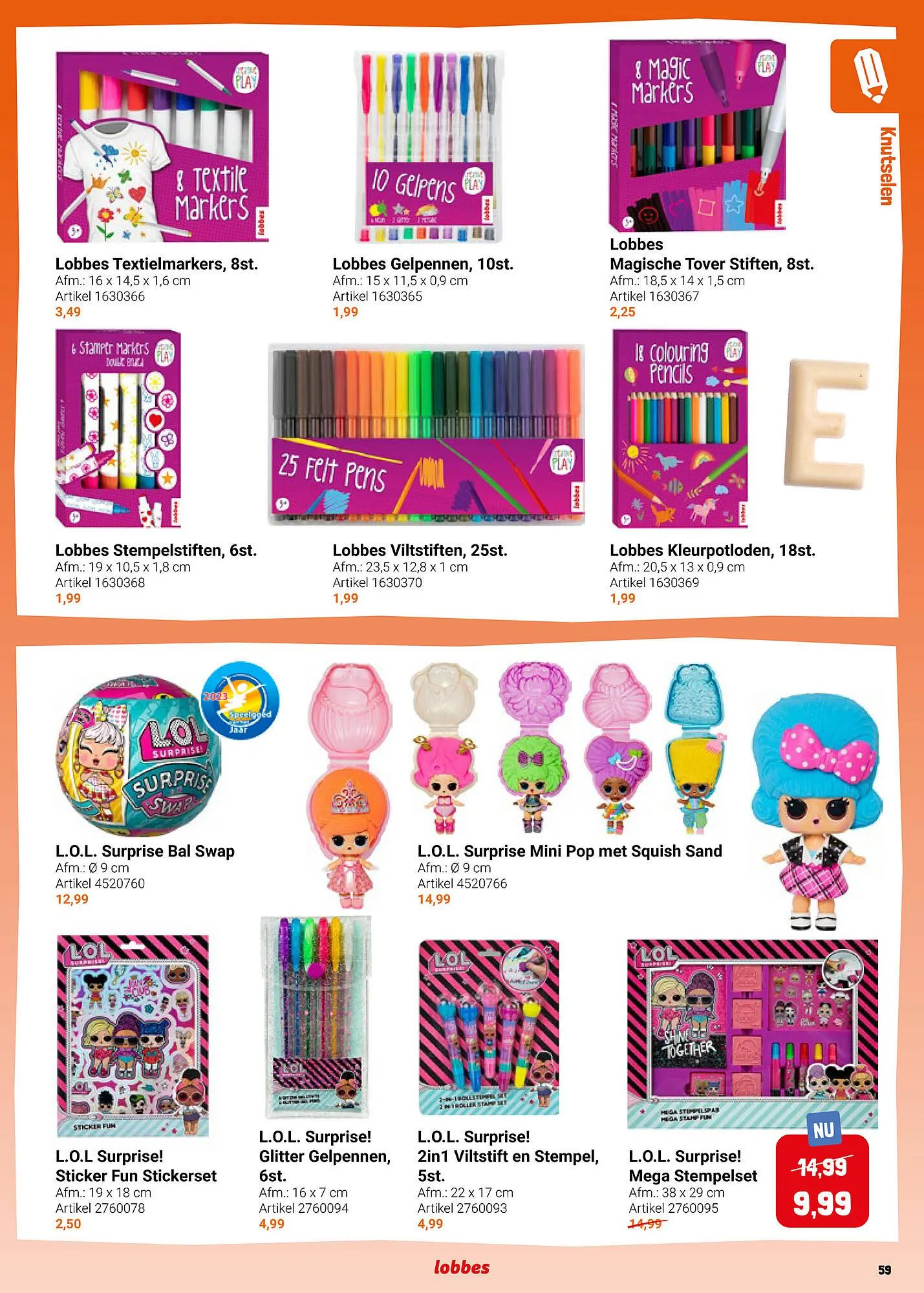 Lobbes folder van 17 september tot 31 december 2023 - Folder pagina 61