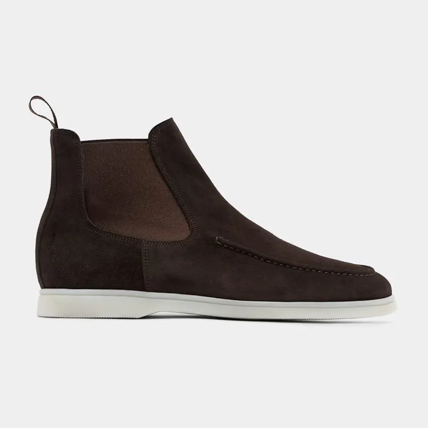 Brown Casual Chelsea Boot