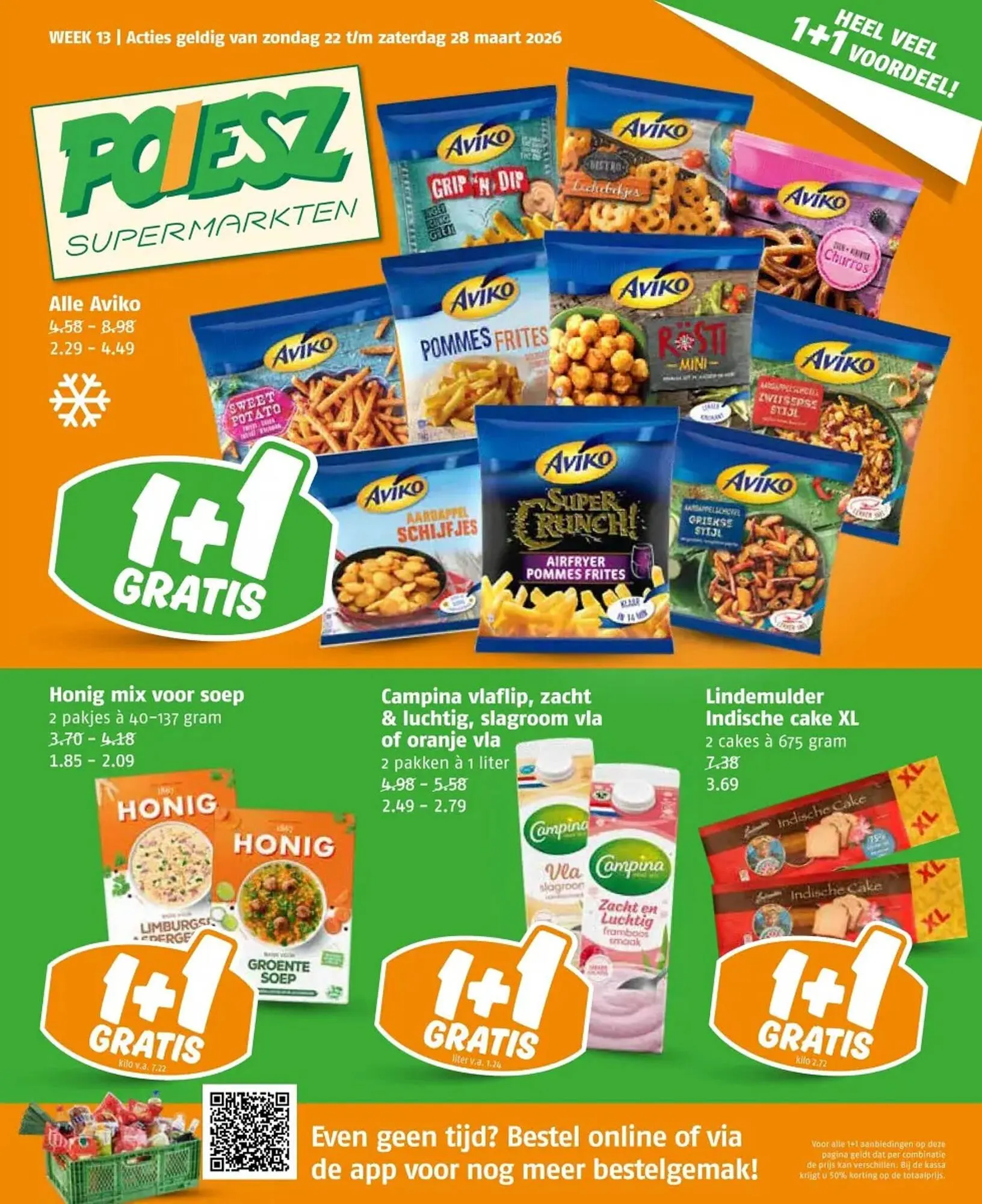 Poiesz folder van 22 maart tot 28 maart 2026 - Folder pagina 1