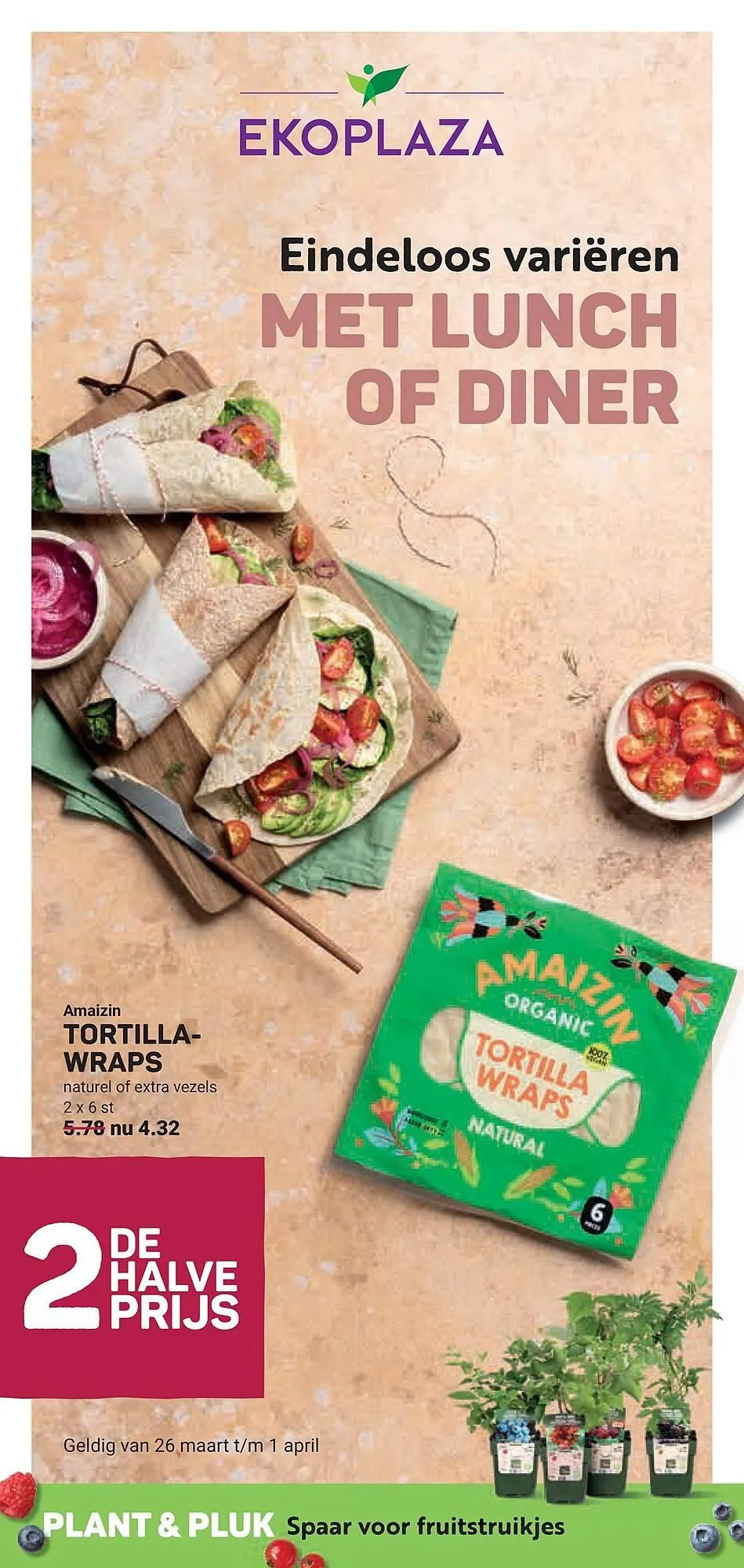 Ekoplaza folder van 26 maart tot 1 april 2025 - Folder pagina 1