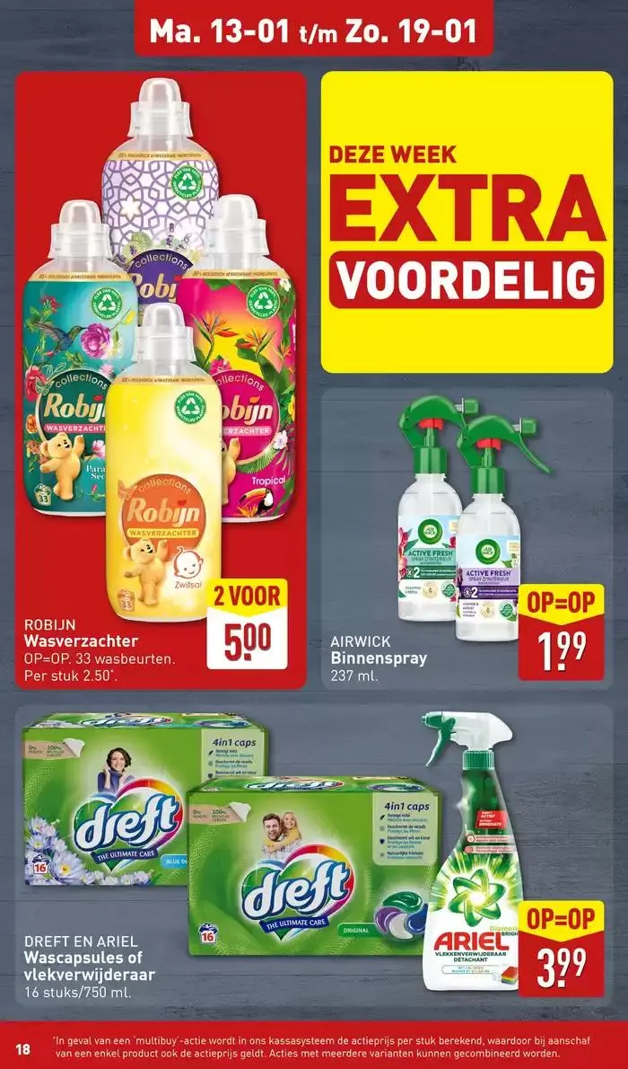 Exclusieve deals en koopjes van 9 januari tot 16 januari 2025 - Folder pagina 18