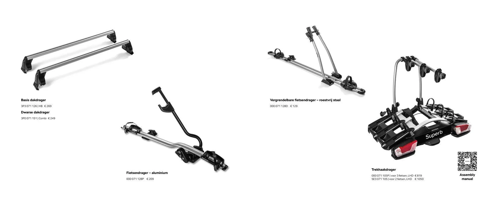 Škoda Superb accessoires brochure van 2 augustus tot 2 augustus 2025 - Folder pagina 23