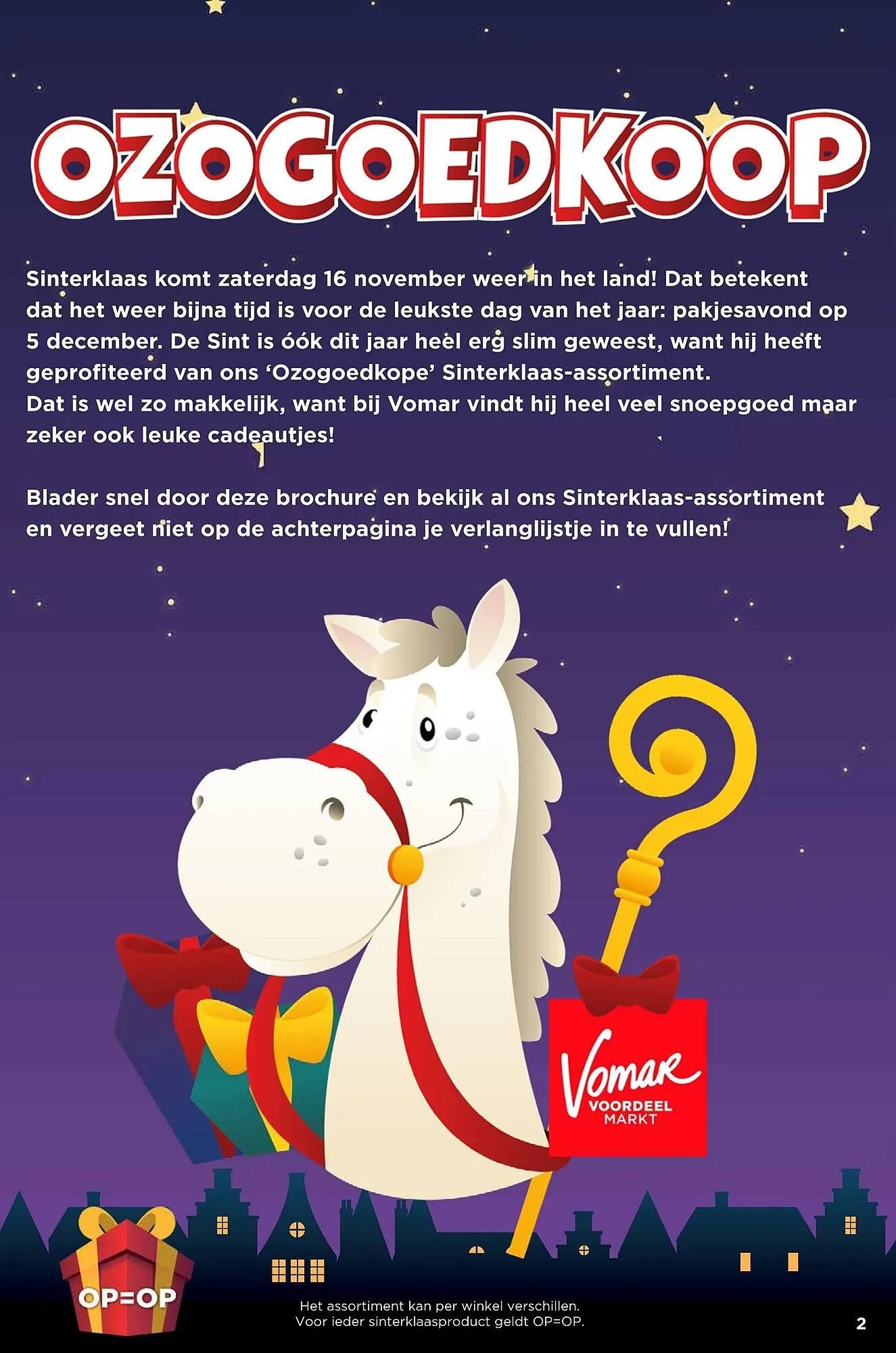 Vomar folder van 11 oktober tot 5 december 2024 - Folder pagina 2