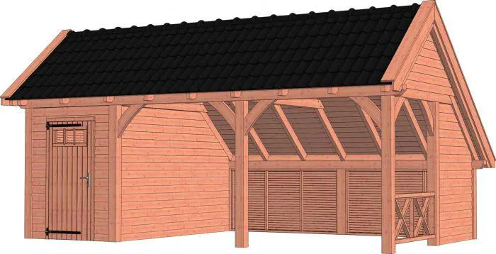 Trendhout Kapschuur De Hoeve XL 52.1211