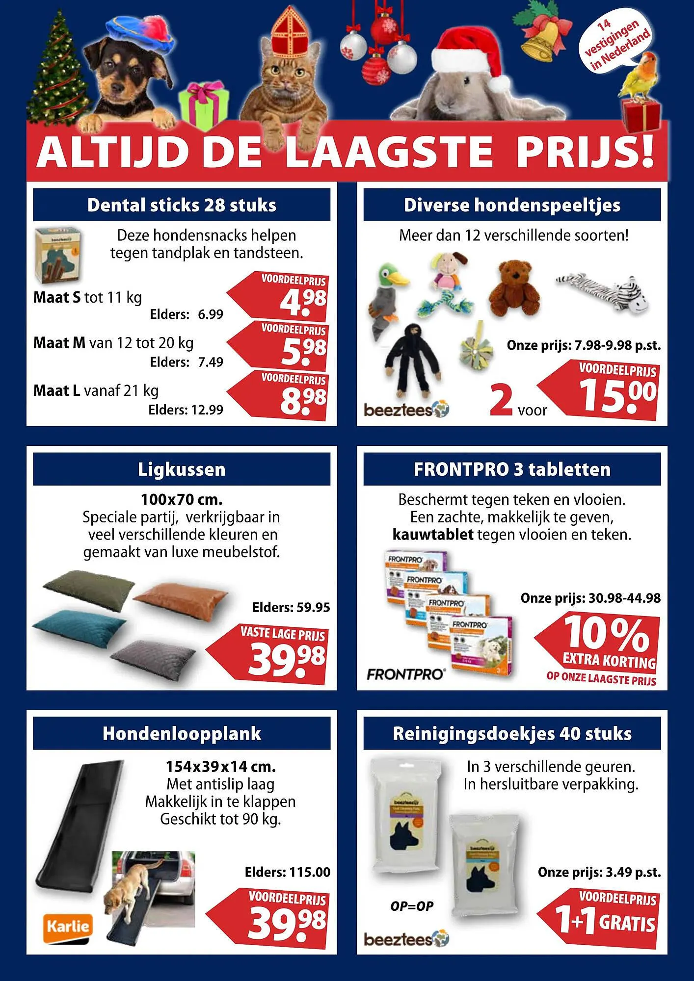 Huisdier Voordeelshop folder van 18 november tot 19 december 2023 - Folder pagina 6