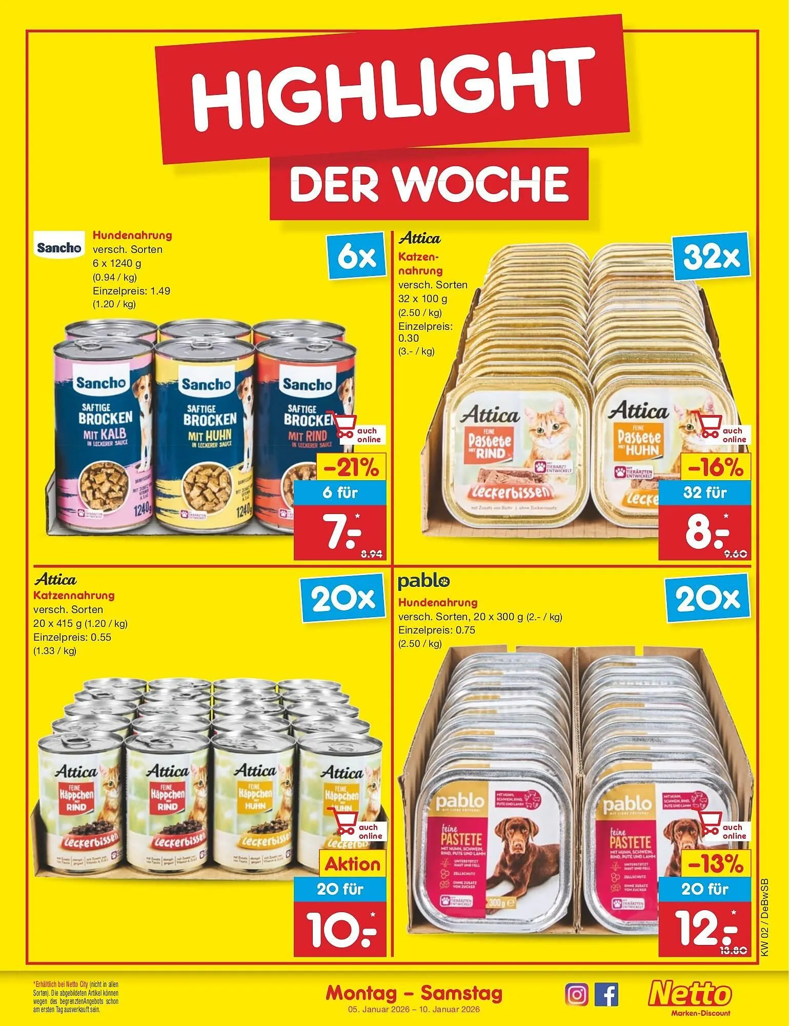 Netto Marken-Discount DE folder van 5 januari tot 10 januari 2026 - Folder pagina 7
