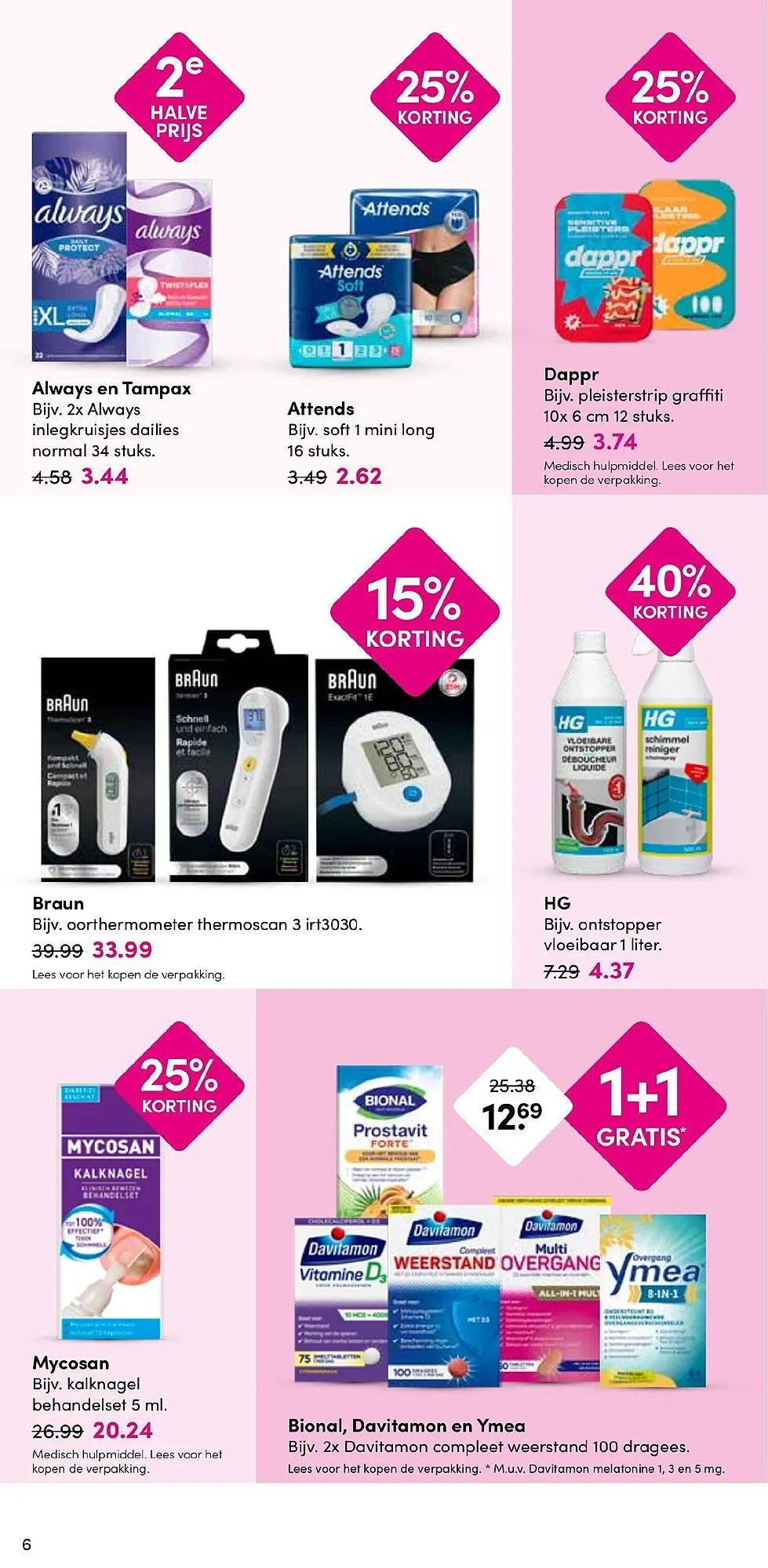 Drogisterij Visser folder van 10 november tot 23 november 2025 - Folder pagina 6