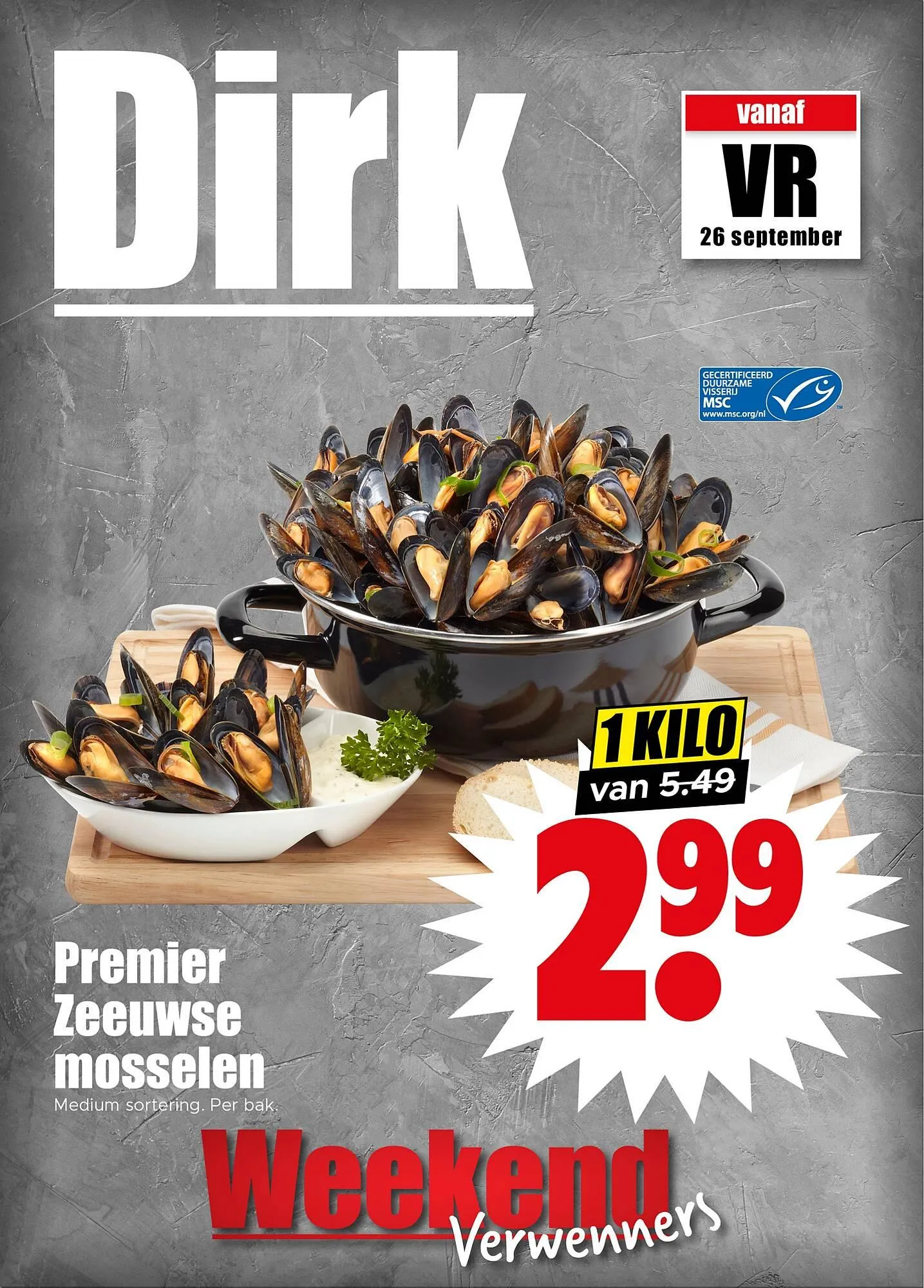 Dirk folder van 10 oktober tot 12 oktober 2025 - Folder pagina 1
