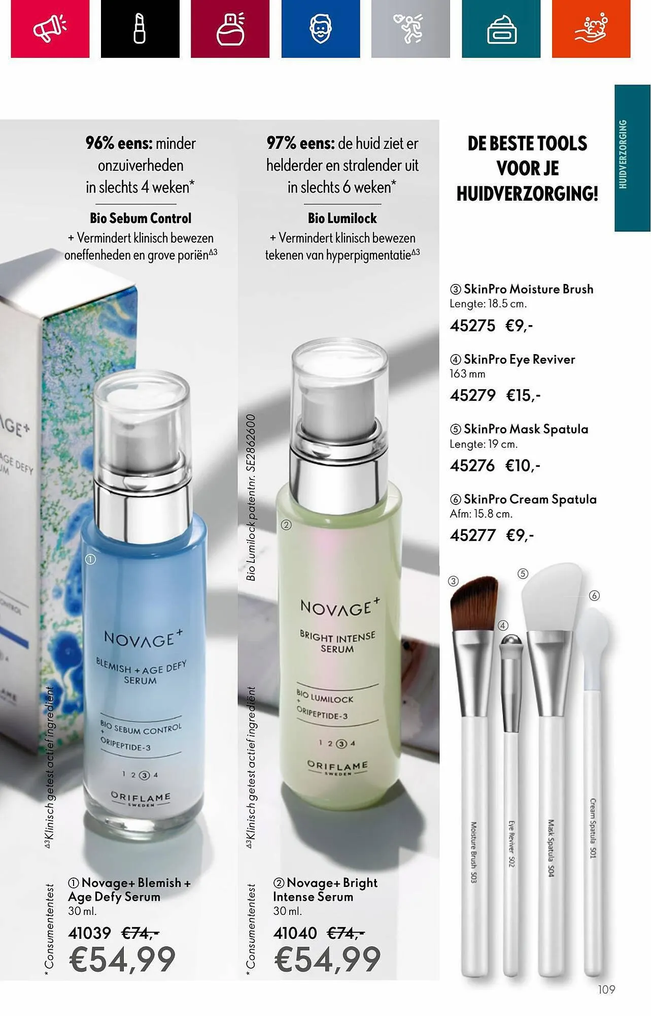 Oriflame folder van 18 juli tot 1 augustus 2023 - Folder pagina 109