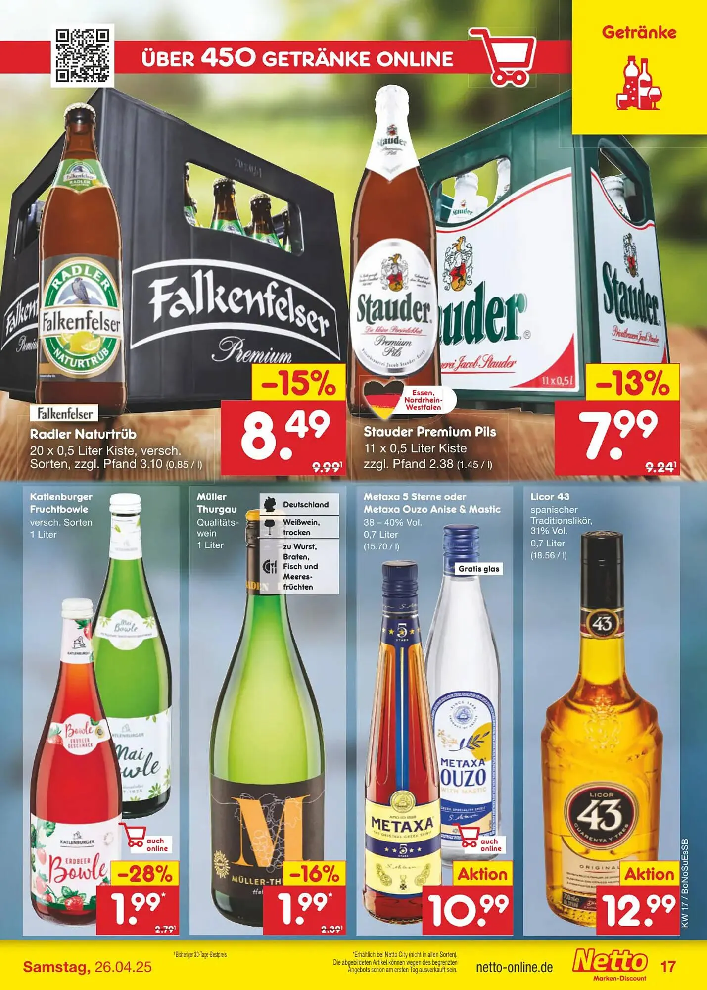 Netto Marken-Discount DE folder van 22 april tot 26 april 2025 - Folder pagina 23