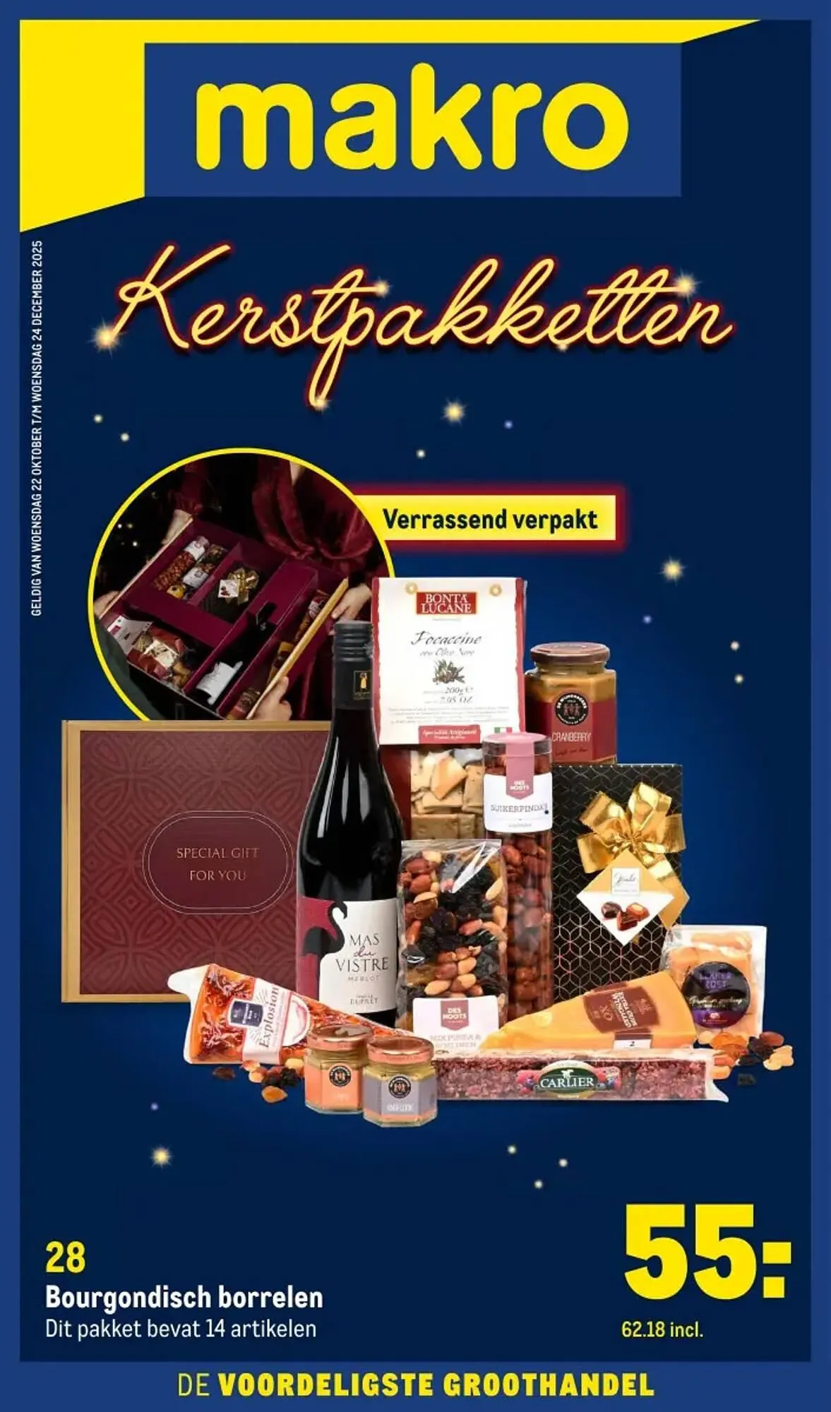 Makro folder van 22 oktober tot 24 december 2025 - Folder pagina 1