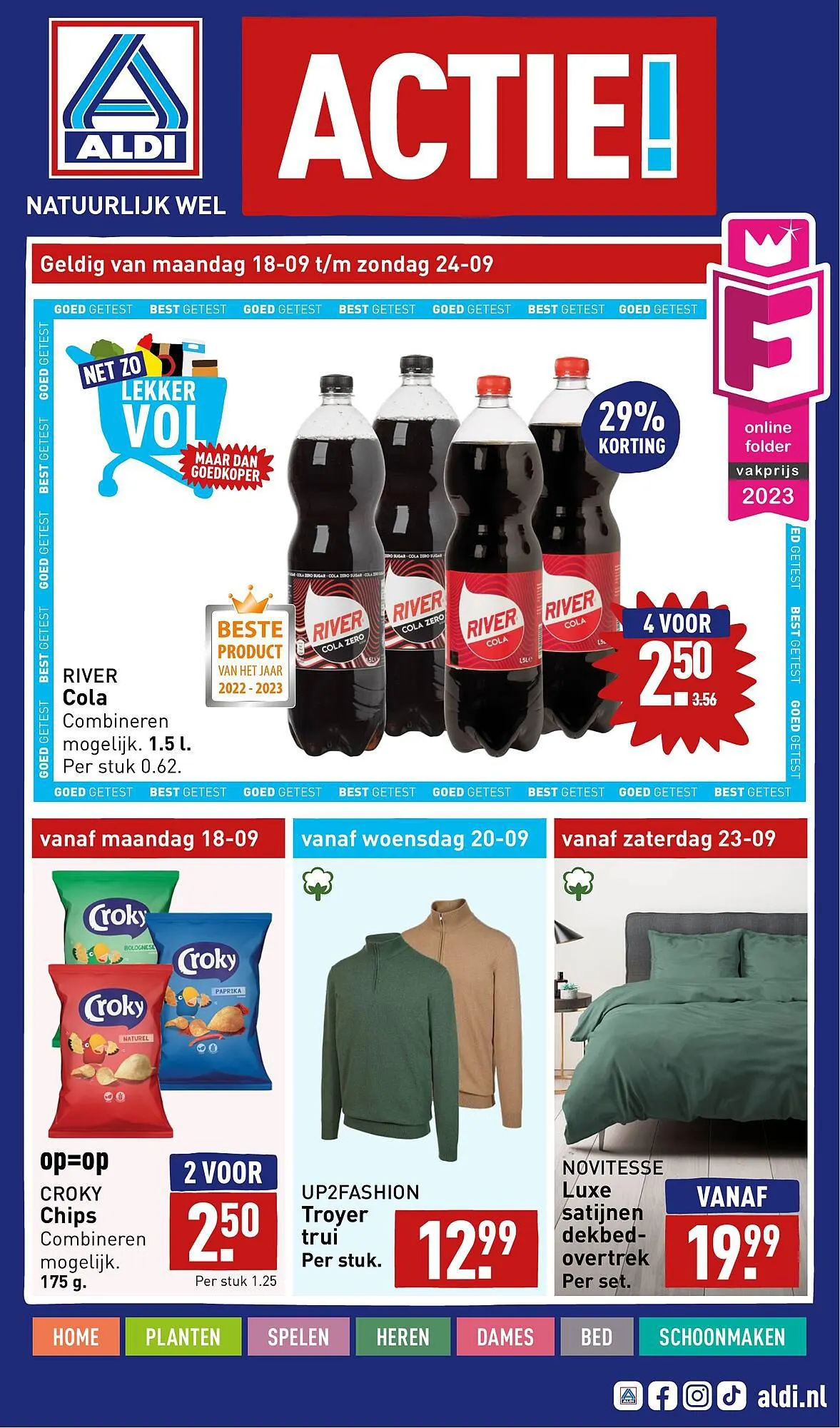 ALDI folder van 18 september tot 24 september 2023 - Folder pagina 1