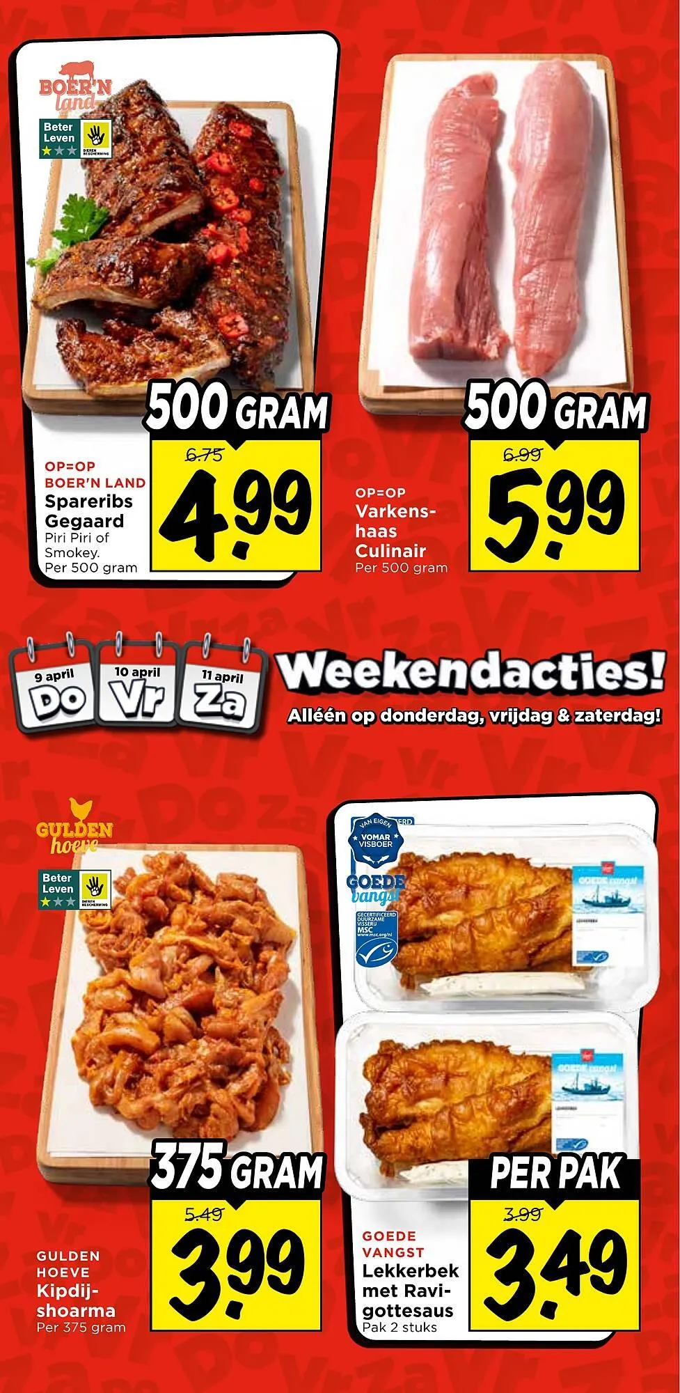 Vomar Voordeelmarkt folder van 5 april tot 11 april 2026 - Folder pagina 38