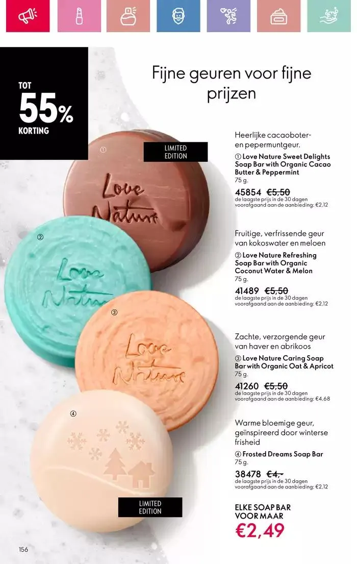 ORIFLAME folder van 5 januari tot 12 januari 2025 - Folder pagina 156
