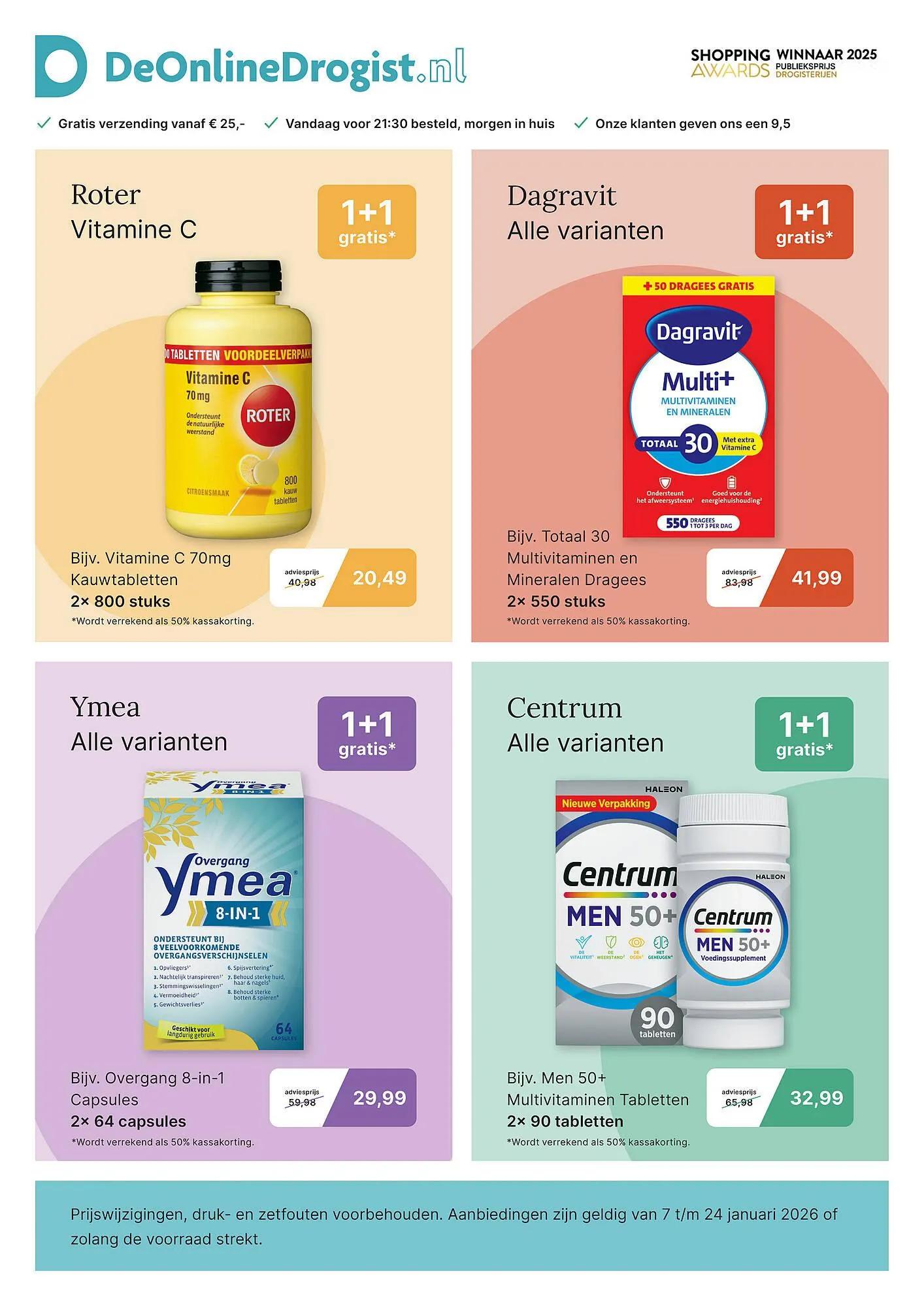 De Online Drogist folder van 7 januari tot 24 januari 2026 - Folder pagina 7