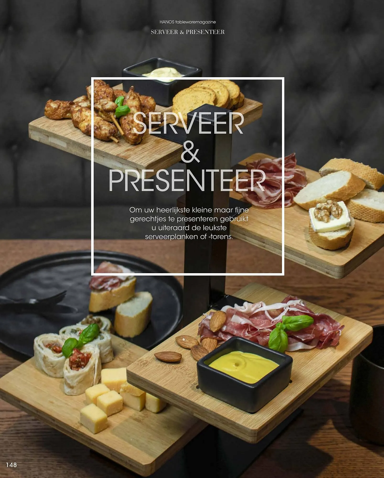 HANOS Tableware Magazine 2023-2024 van 1 januari tot 30 april 2024 - Folder pagina 148