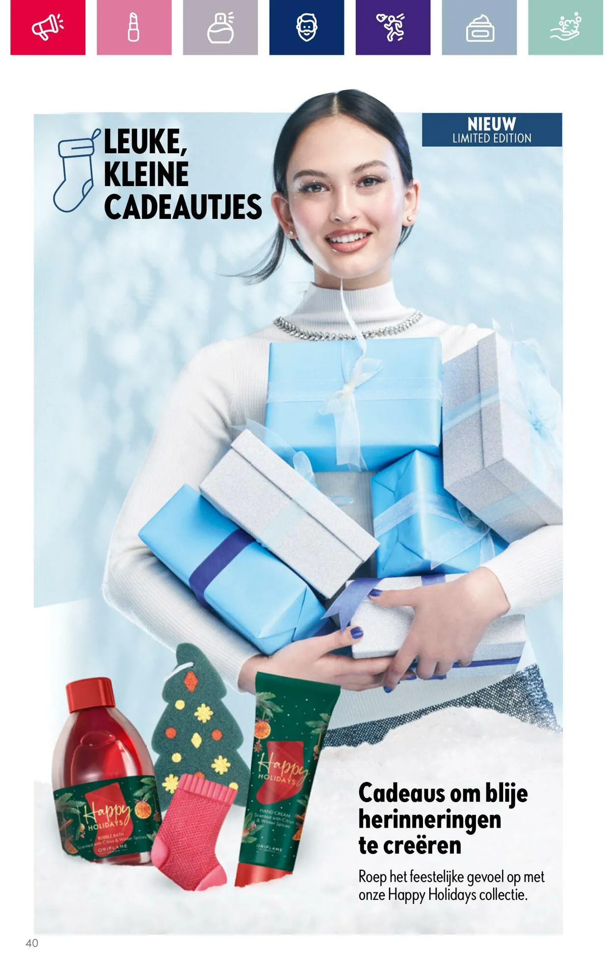 Oriflame Actuele folder van 29 november tot 19 december 2023 - Folder pagina 40