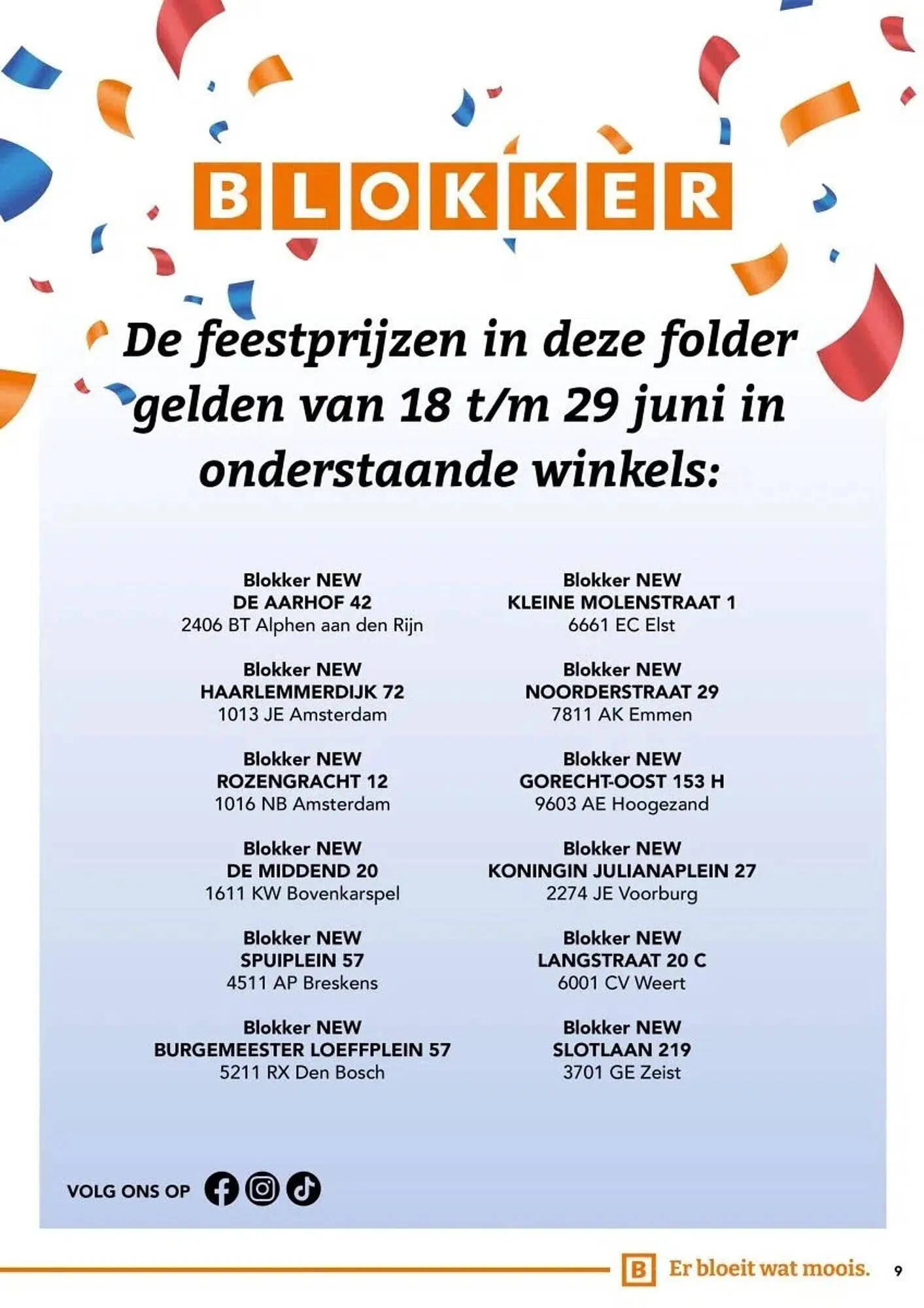 Blokker folder van 18 juni tot 29 juni 2025 - Folder pagina 9