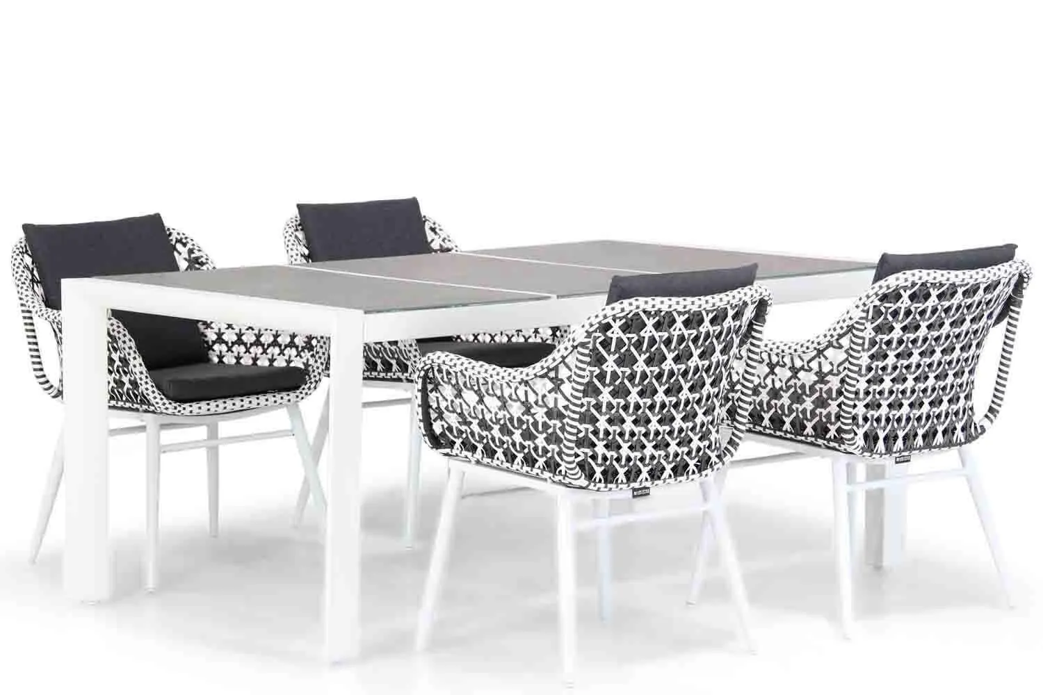 Lifestyle Dolphin/Ravenna 180 cm dining tuinset 5-delig