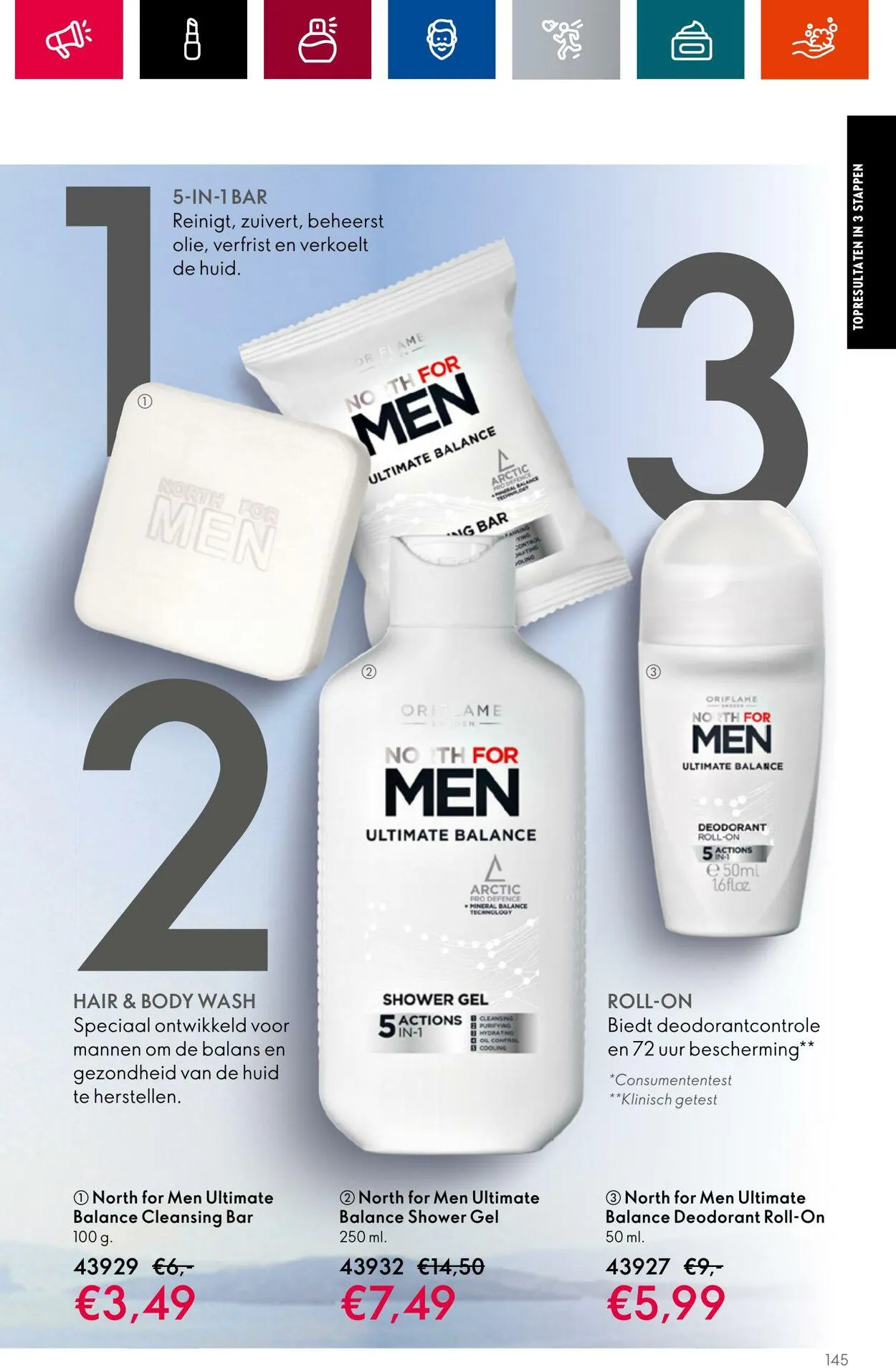 Oriflame Actuele folder van 28 juni tot 18 juli 2023 - Folder pagina 145