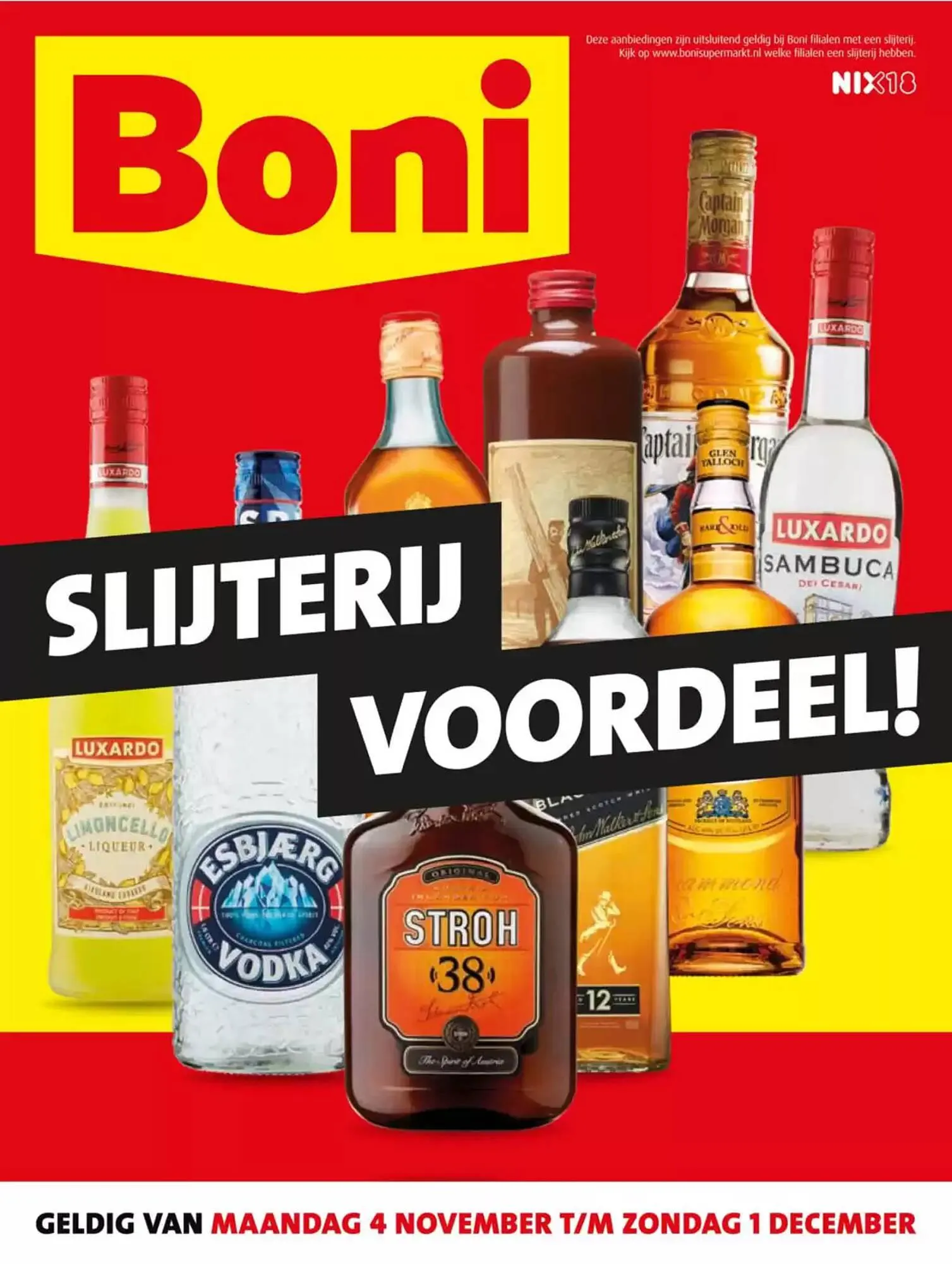 Boni folder van 4 november tot 1 december 2024 - Folder pagina 1