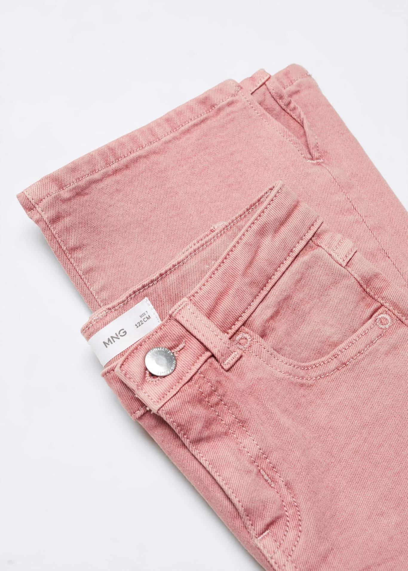 Flared jeans met splitten