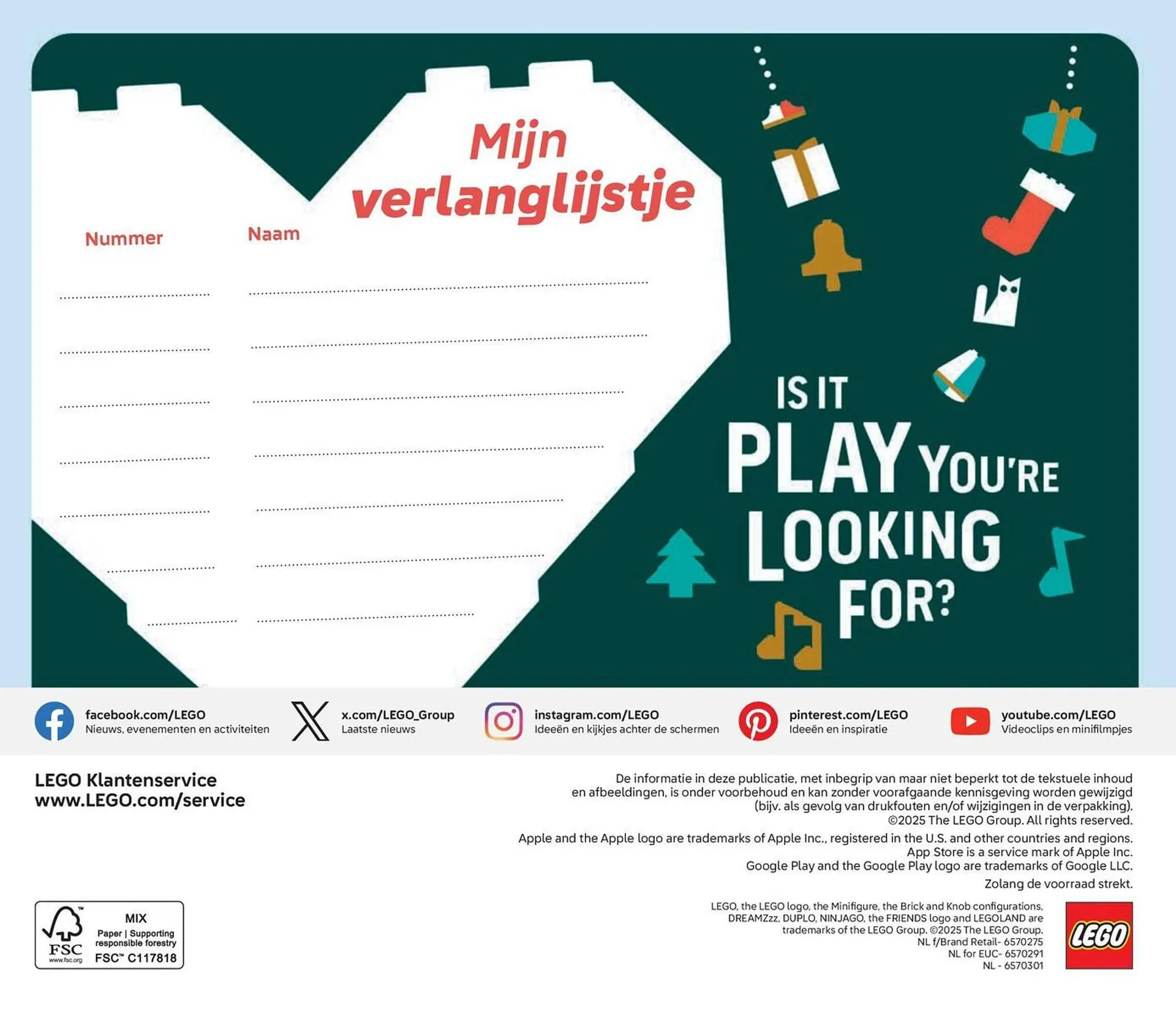 LEGO folder van 16 juni tot 31 december 2025 - Folder pagina 164