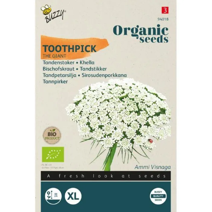 Tandenstoker the Giant Organic Seeds (Bio)