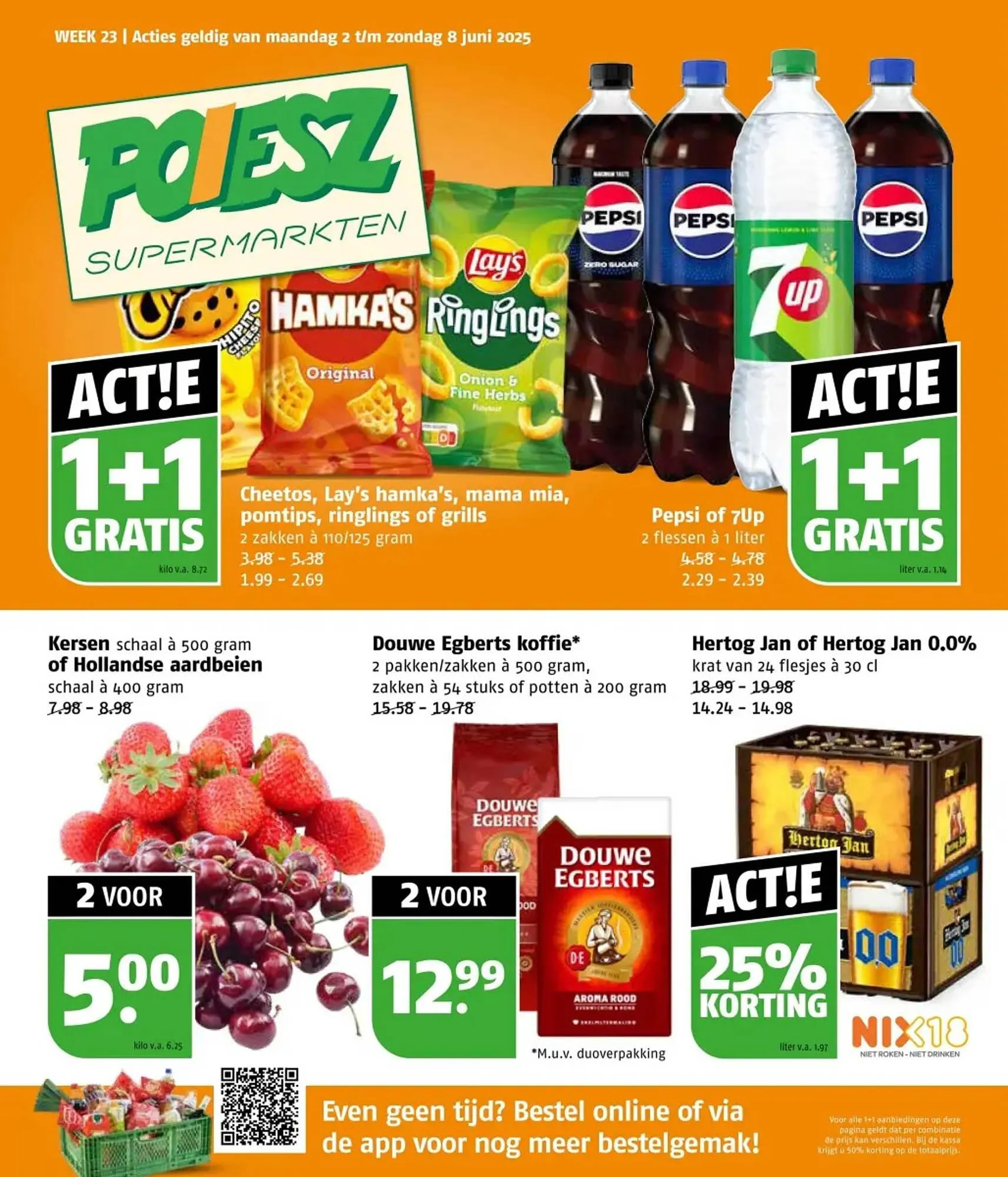 Poiesz folder van 2 juni tot 8 juni 2025 - Folder pagina 1