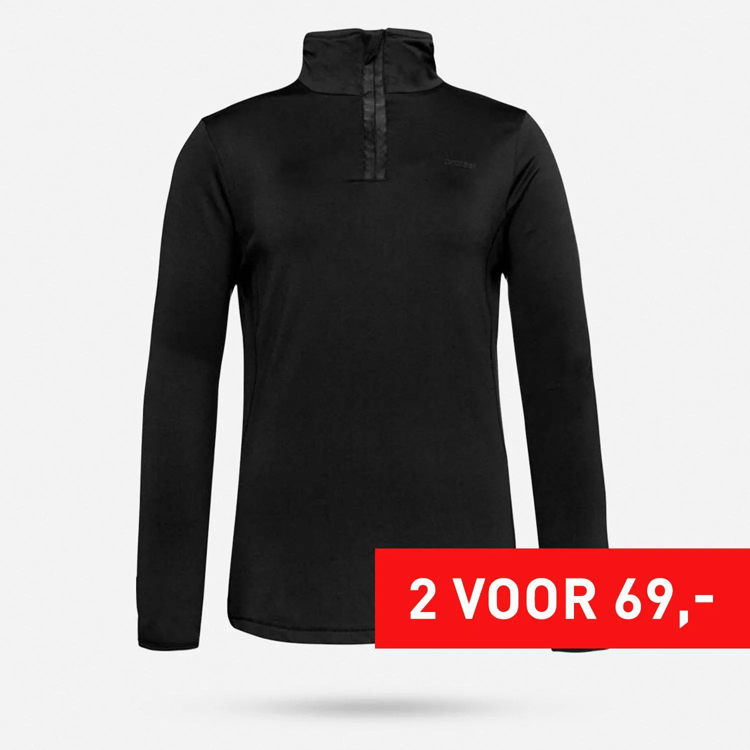 Protest Fabriz 1/4 Zip Top Pully Dames